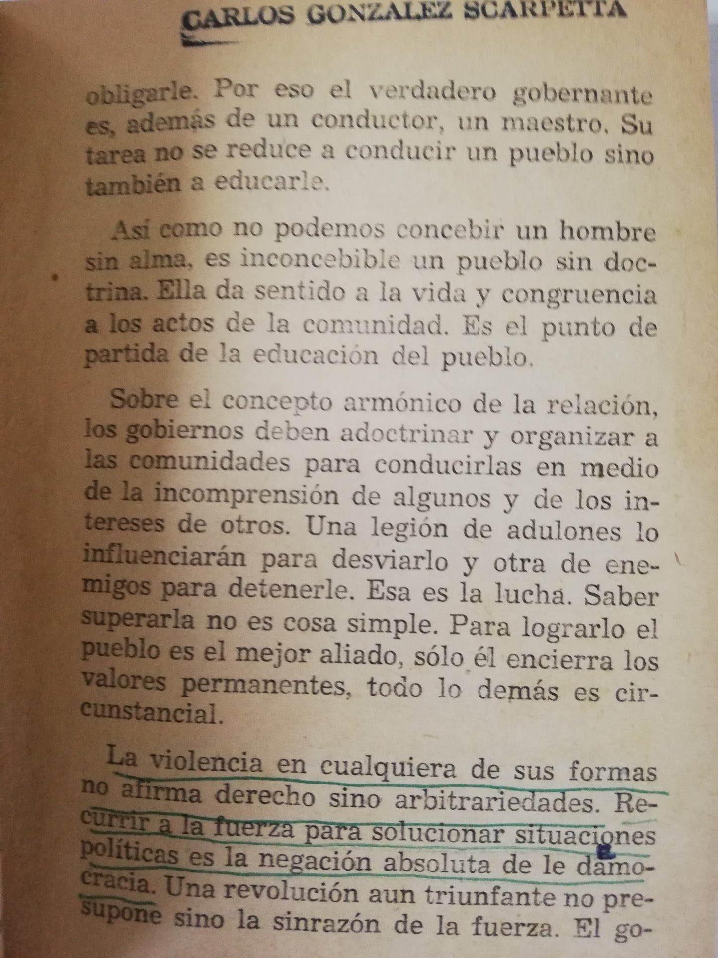 LA FUERZA ES EL DERECHO DE LAS BESTIAS - JUAN DOMINGO PERÓN