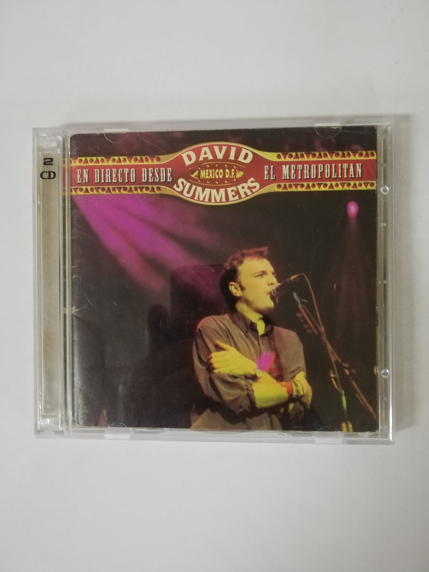 CD DAVID SUMMERS - EN DIRECTO DESDE EL METROPOLITAN - MEXICO D.F. - CD X 2