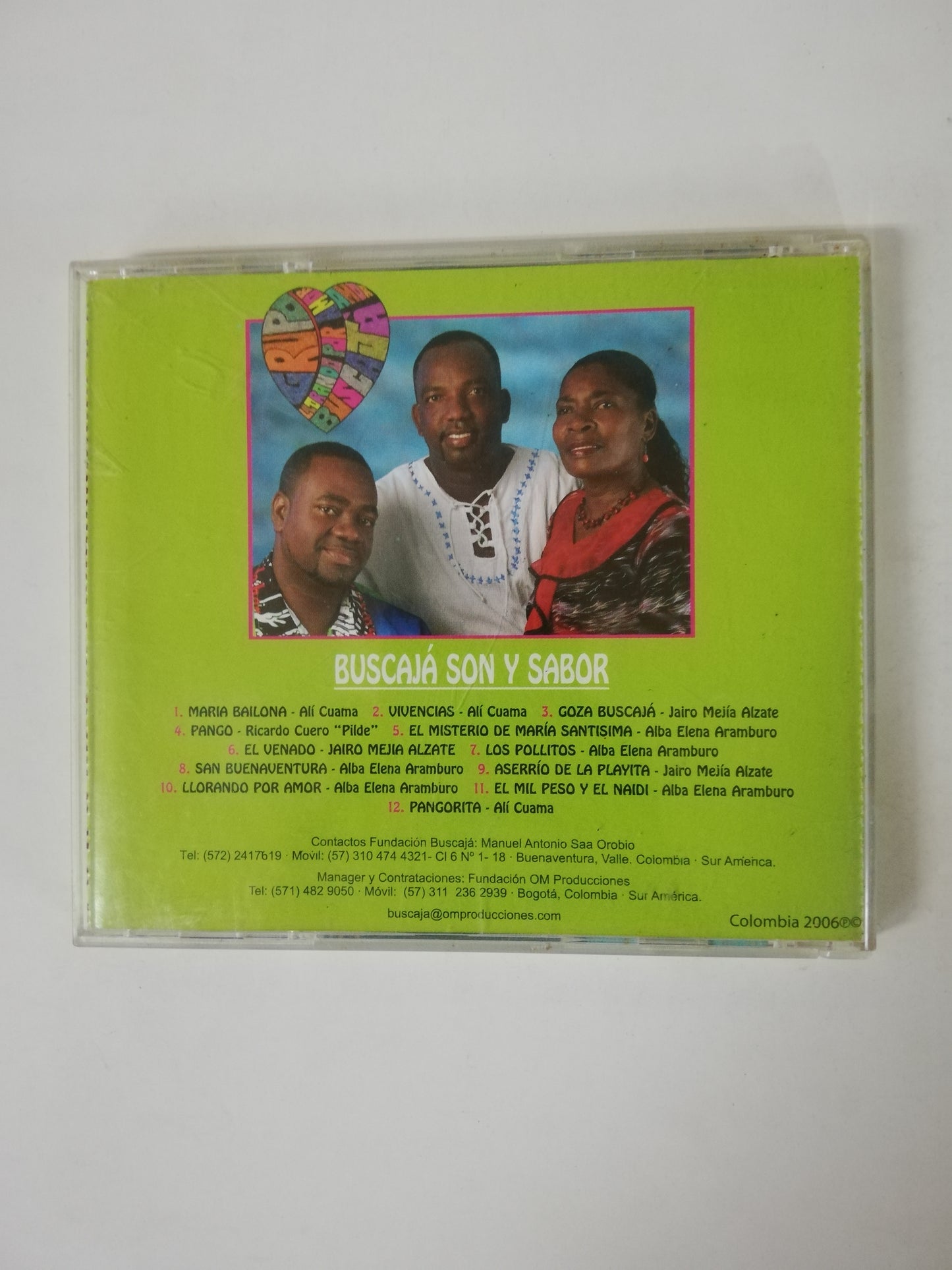 CD BUSCAJÁ Y SUS CANTAORAS - LLORANDO POR AMOR