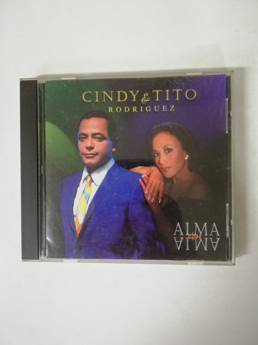 CD CINDY & TITO RODRIGUEZ - ALMA CON ALMA