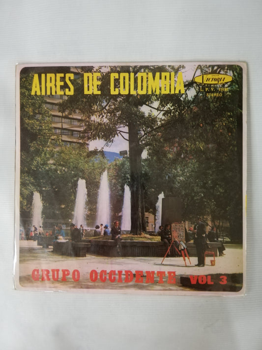 LP GRUPO OCCIDENTE - AIRES DE COLOMBIA VOL. 3
