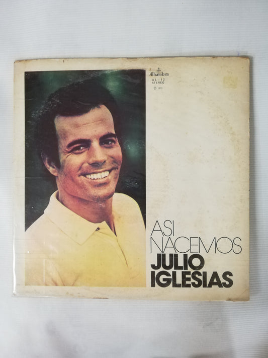 LP JULIO IGLESIAS - ASI NACEMOS