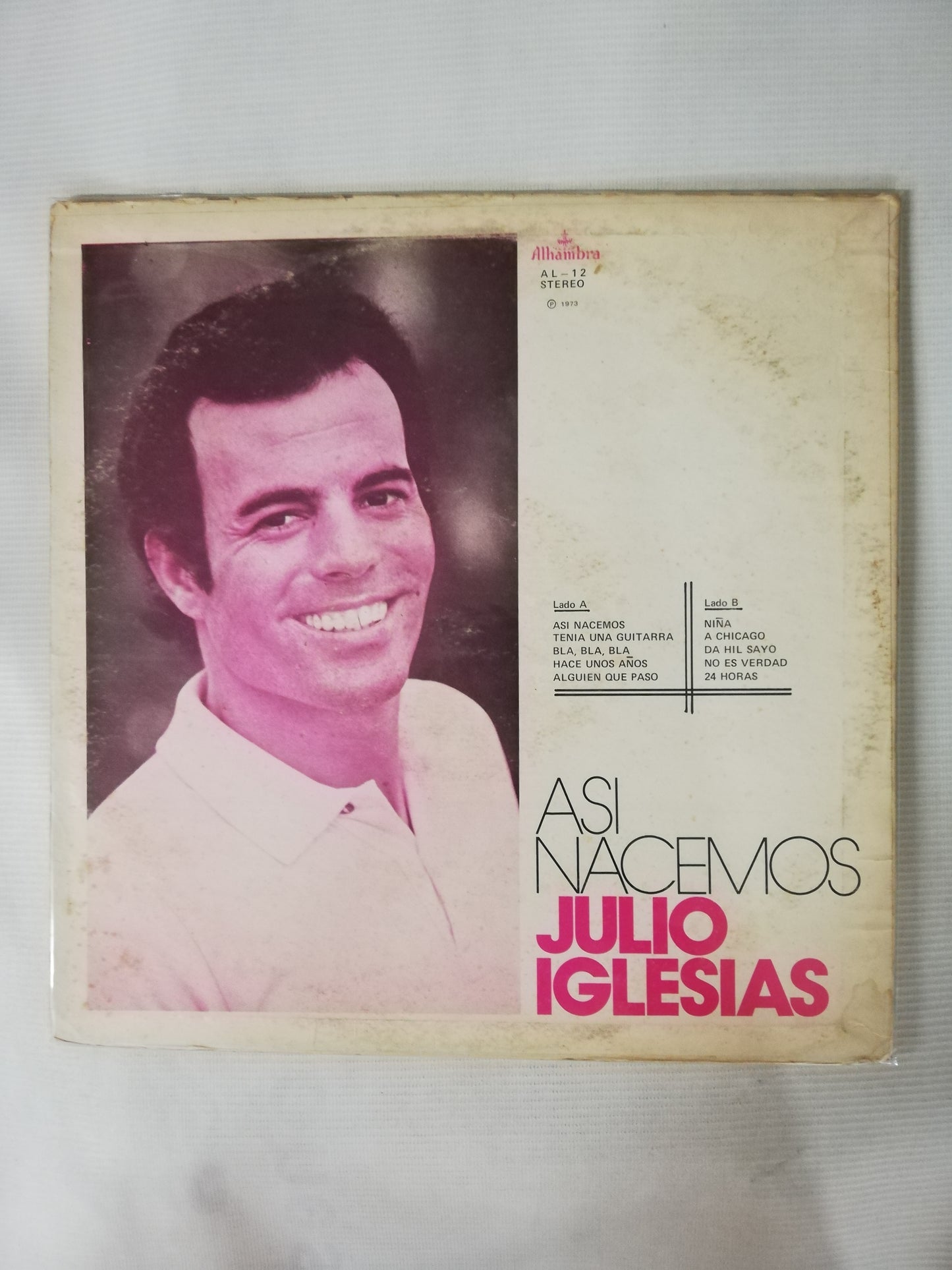 LP JULIO IGLESIAS - ASI NACEMOS