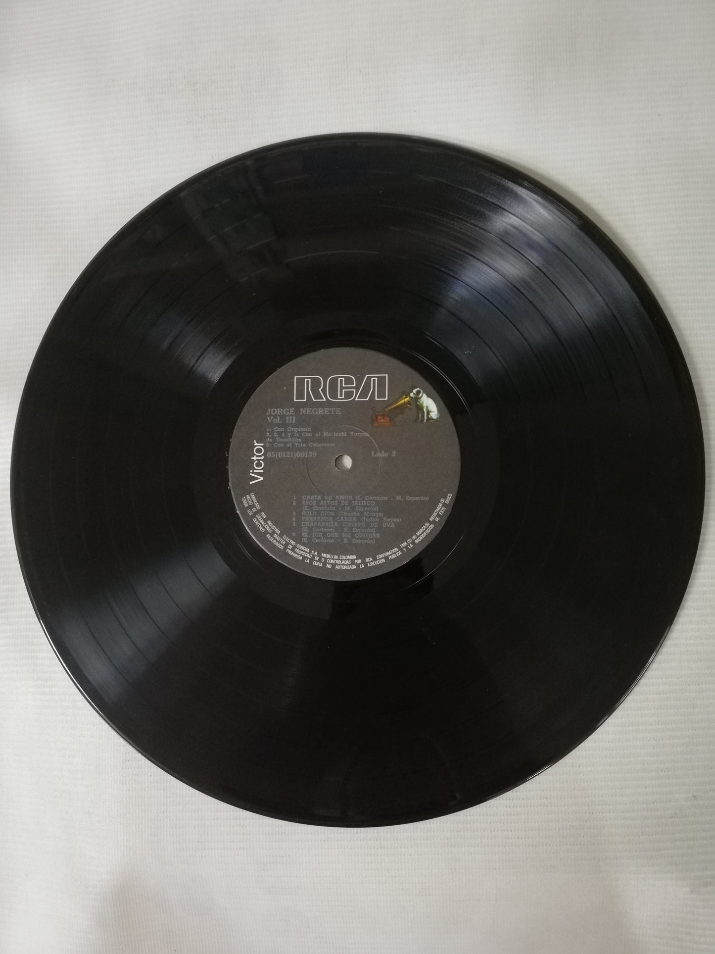 LP JORGE NEGRETE - ASI CANTABA JORGE NEGRETE