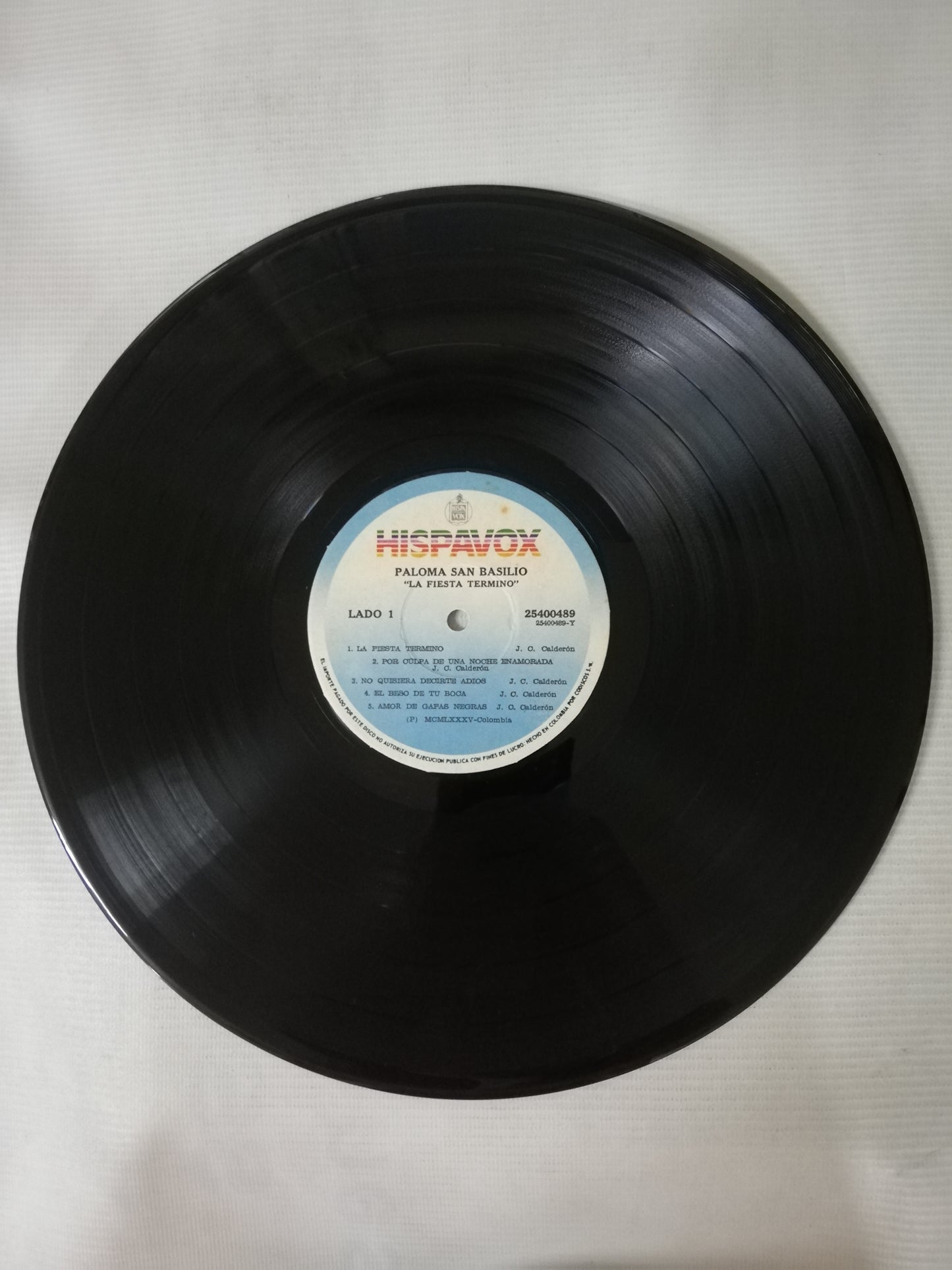 LP PALOMA SAN BASILIO - LA FIESTA TERMINÓ