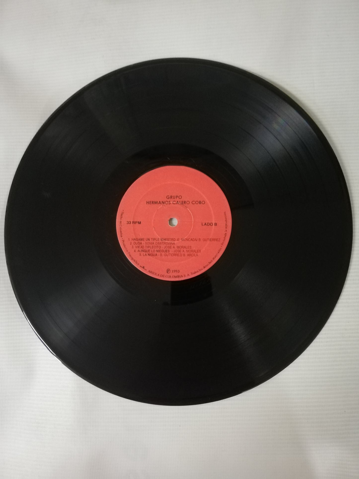 LP LOS HERMANOS CALERO - LE CANTAN A COLOMBIA