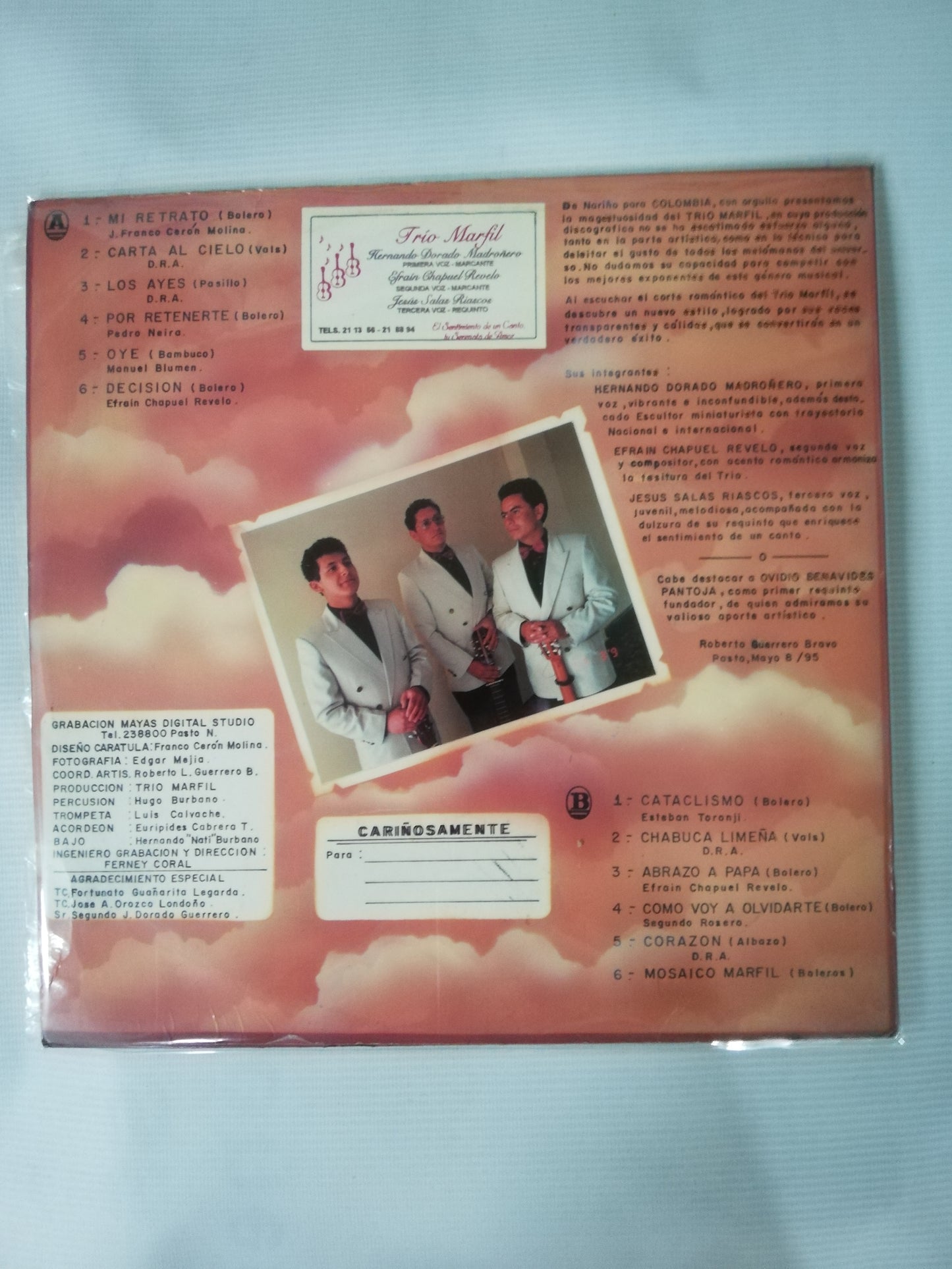 LP TRIO MARFIL - TRIO MARFIL