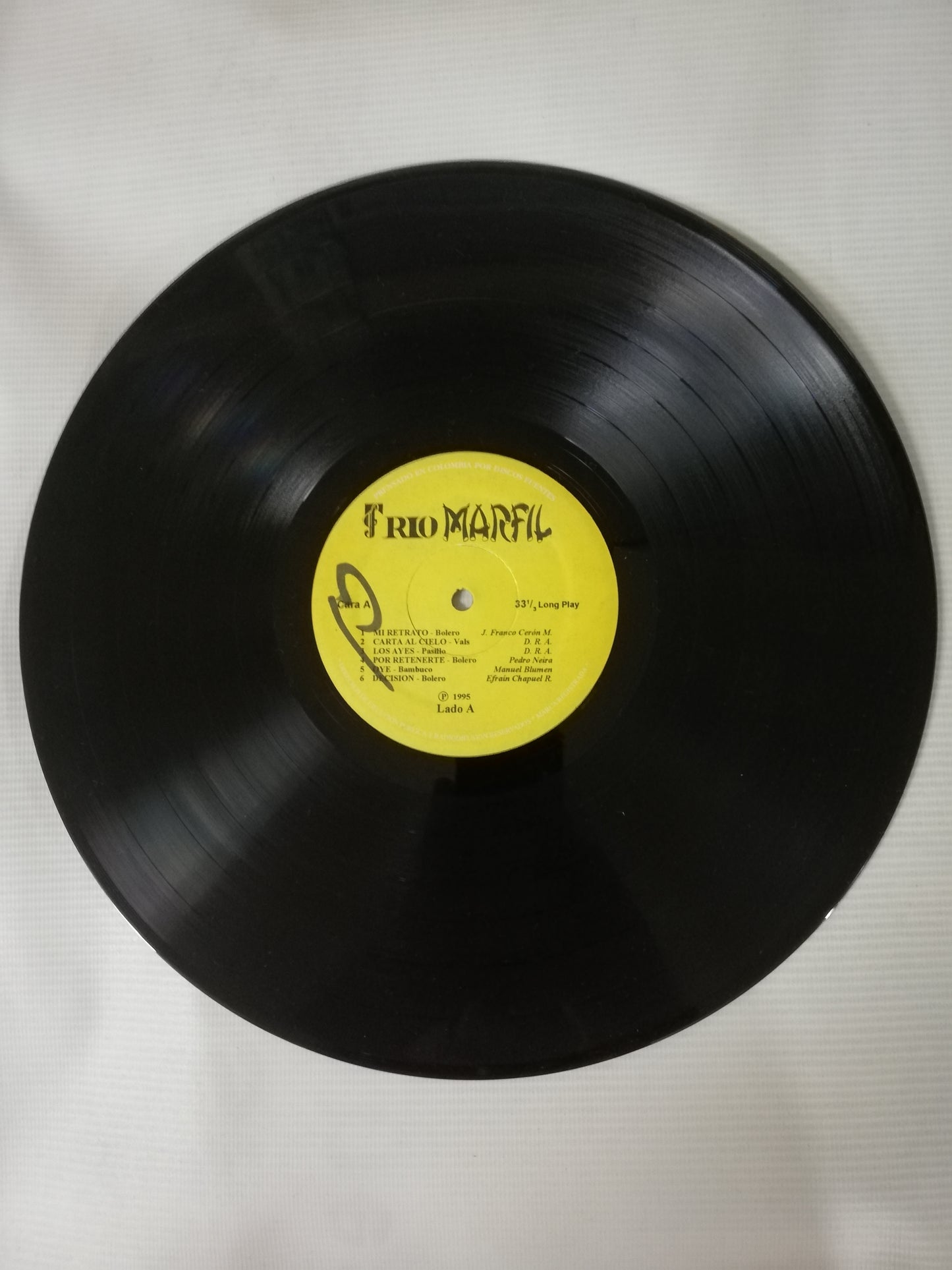 LP TRIO MARFIL - TRIO MARFIL