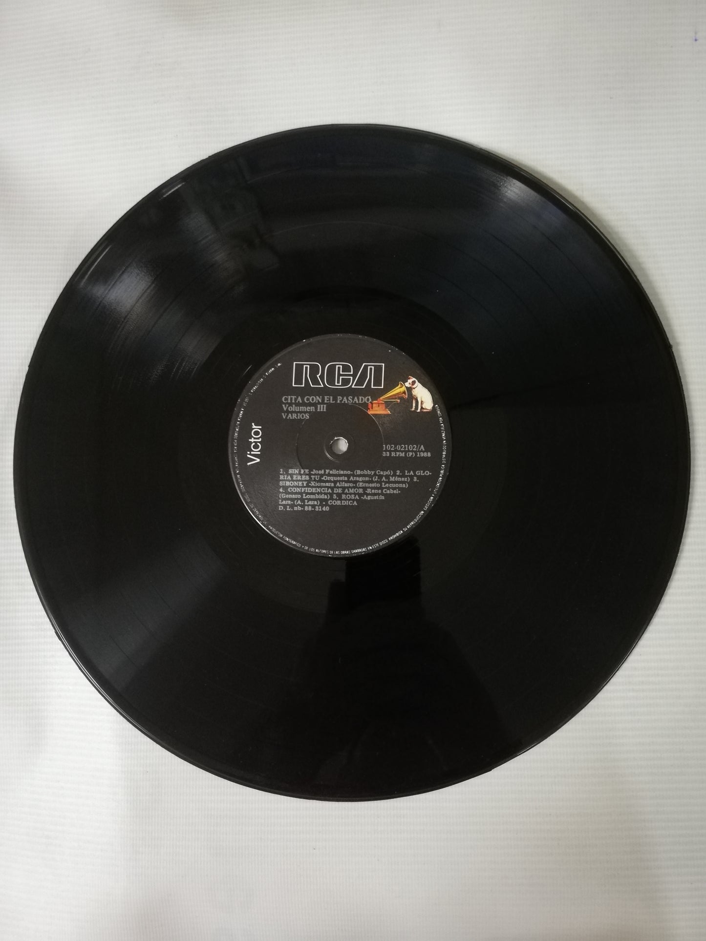 LP CITA CON EL PASADO - CITA CON EL PASADO VOL. 3