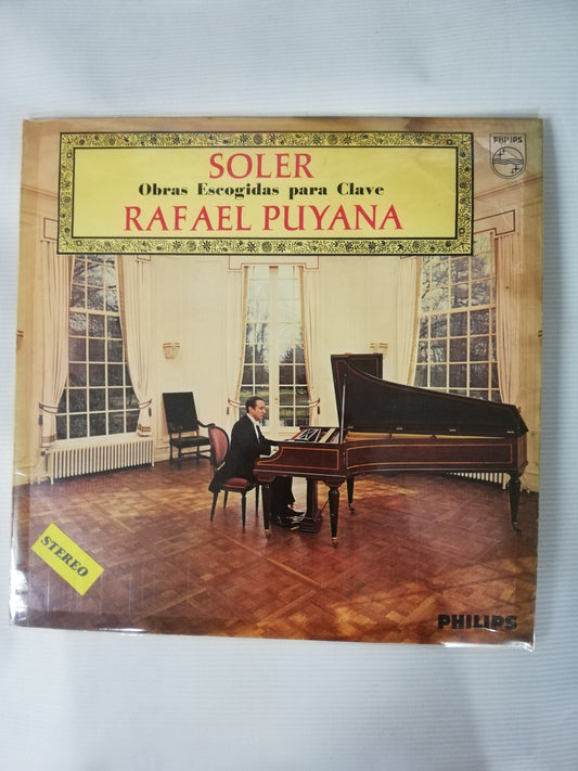 LP RAFAEL PUYANA - ANTONIO SOLER OBRAS ESCOGIDAS PARA CLAVE