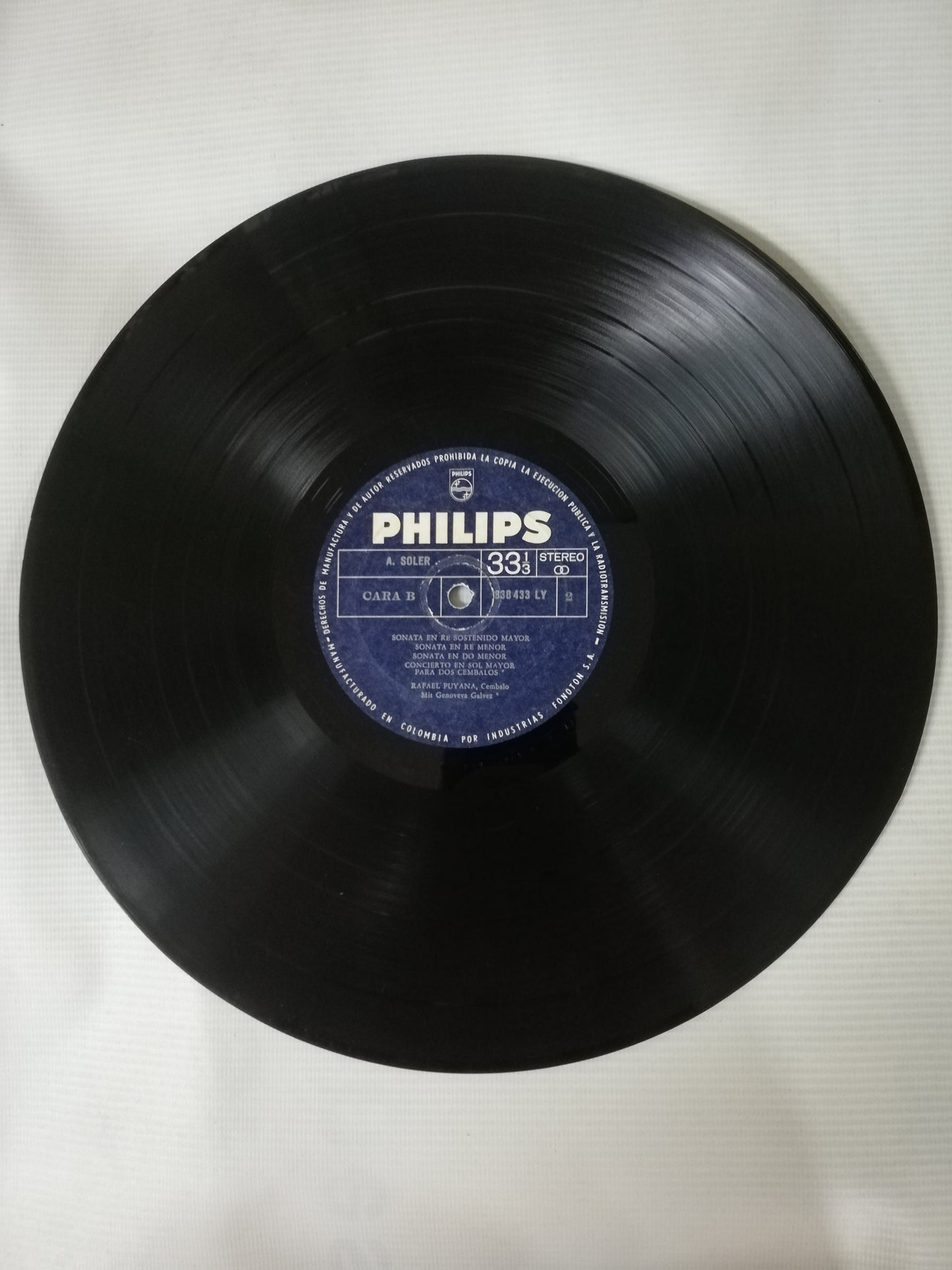 LP RAFAEL PUYANA - ANTONIO SOLER OBRAS ESCOGIDAS PARA CLAVE