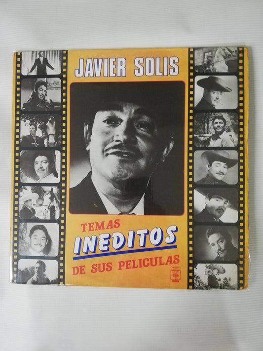 LP JAVIER SOLIS - TEMAS INÉDITOS DE SUS PELICULAS
