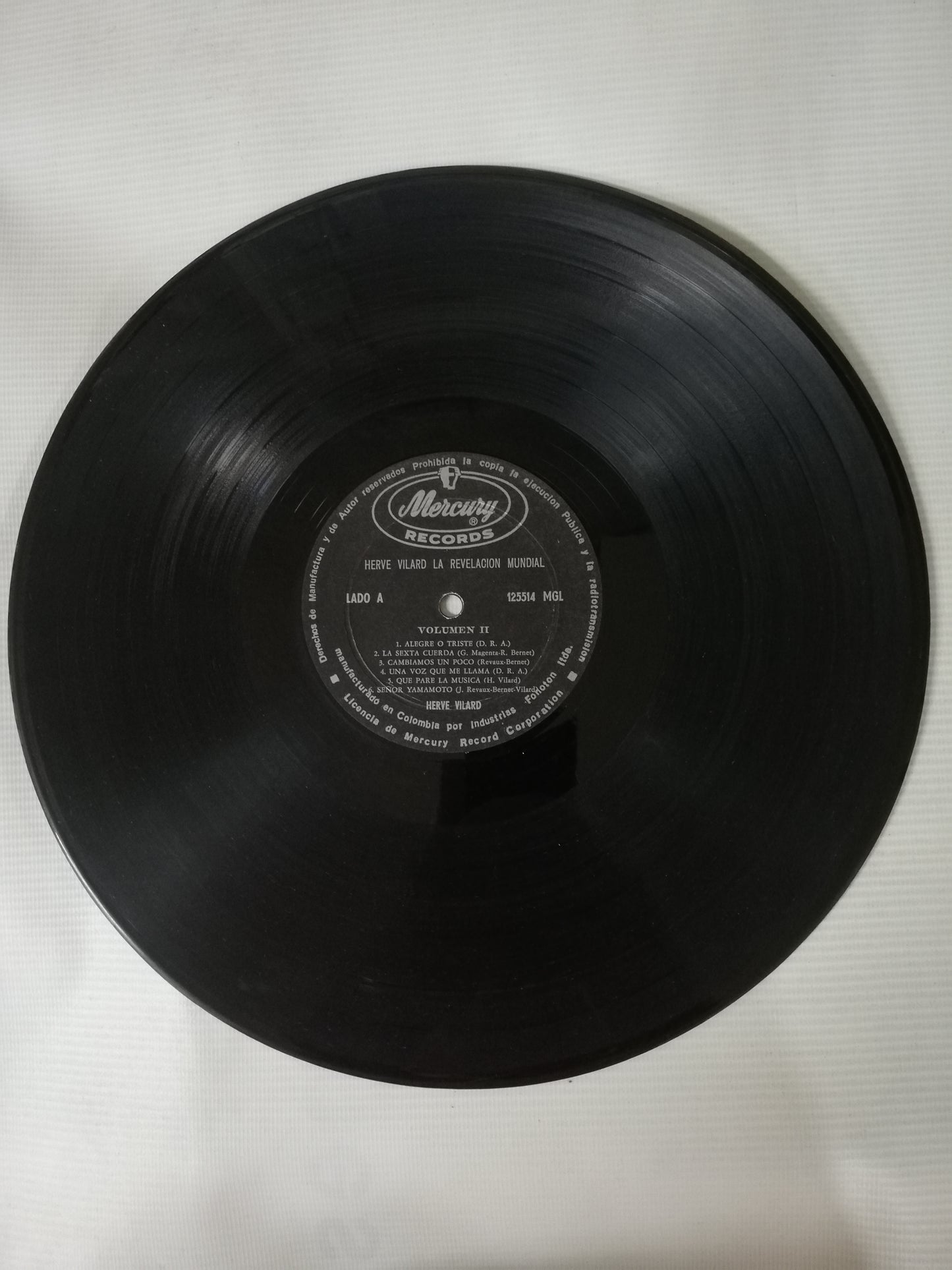 LP HERVÉ VILARD - LA REVELACIÓN MUNDIAL VOL. II