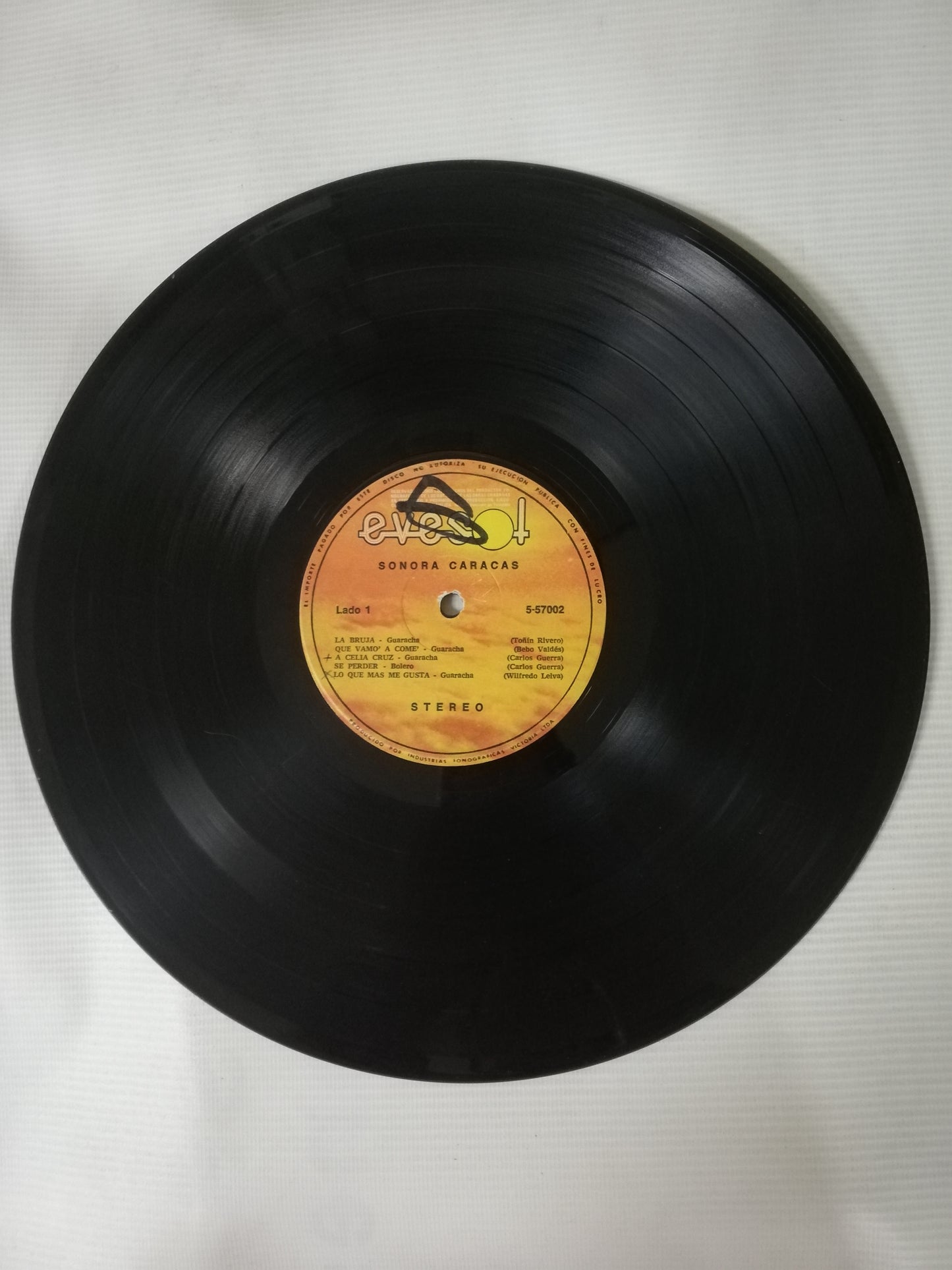 LP LA SONORA CARACAS - REGRESA LA SONORA CARACAS...1982