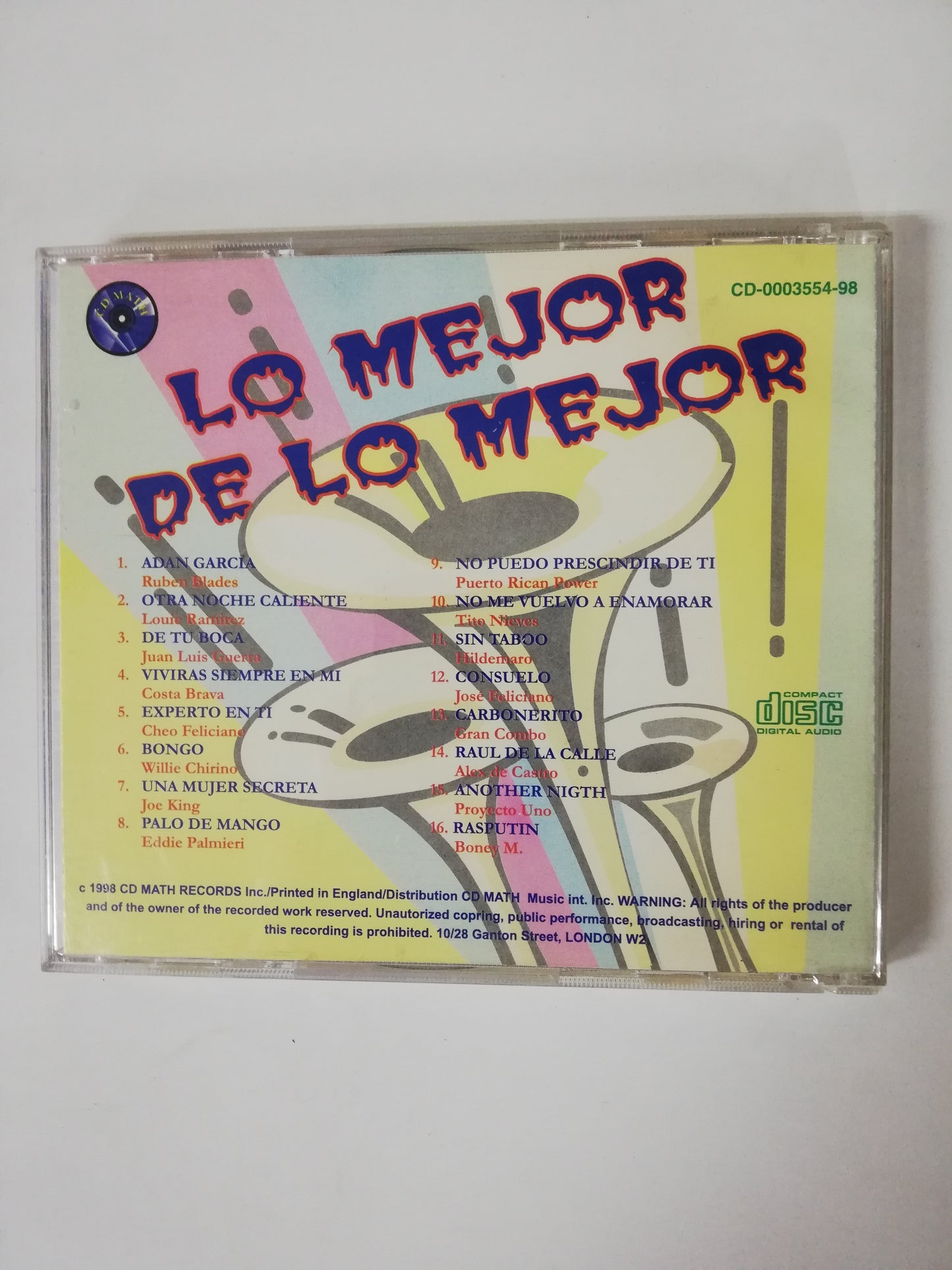 CD LO MEJOR DE LO MEJOR - VARIOS INTÉRPRETES