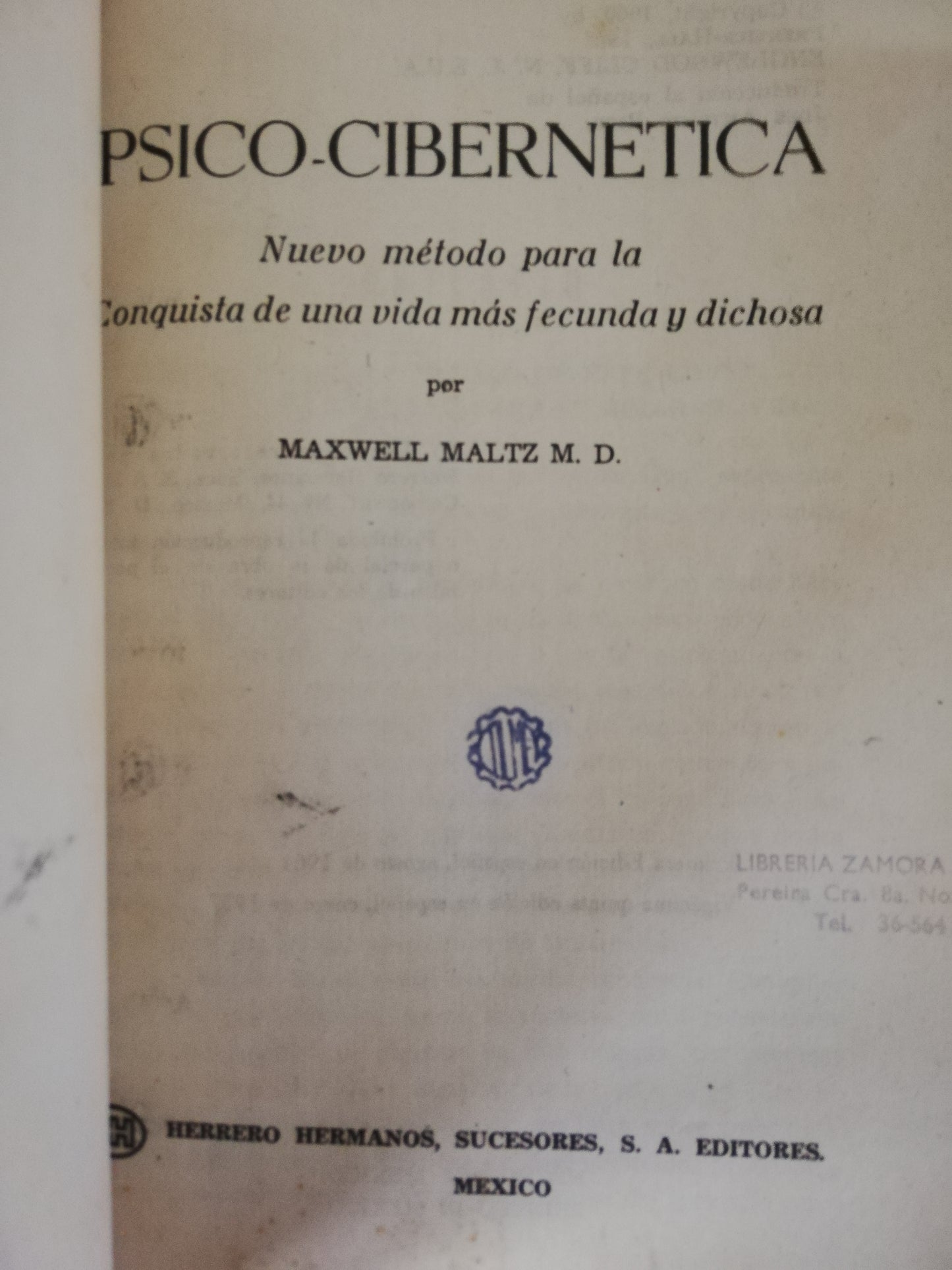 PSICO-CIBERNETICA - MAXWELL MALTZ