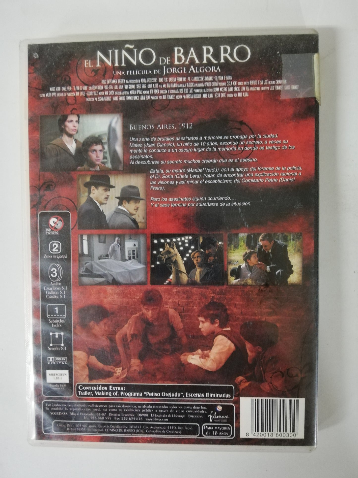 DVD EL NIÑO DE BARRO - UNA PELICULA DE JORGE ALGORA