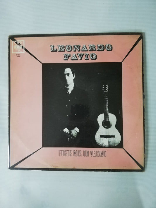 LP LEONARDO FAVIO - FUISTE MIA UN VERANO