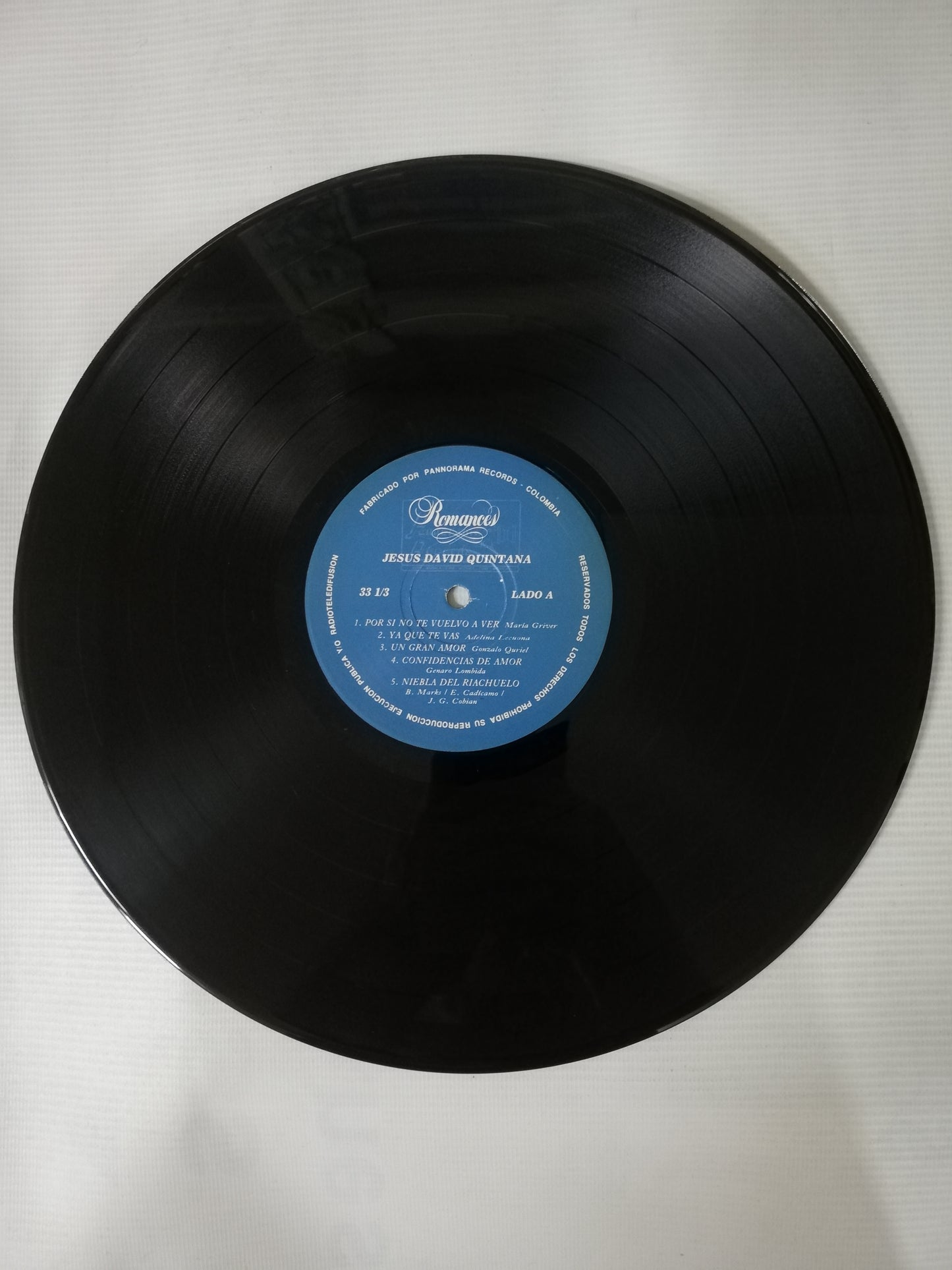 LP JESUS DAVID QUINTANA - ROMANCES