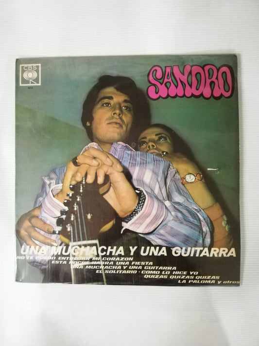 LP SANDRO - UNA MUCHACHA Y UNA GUITARRA