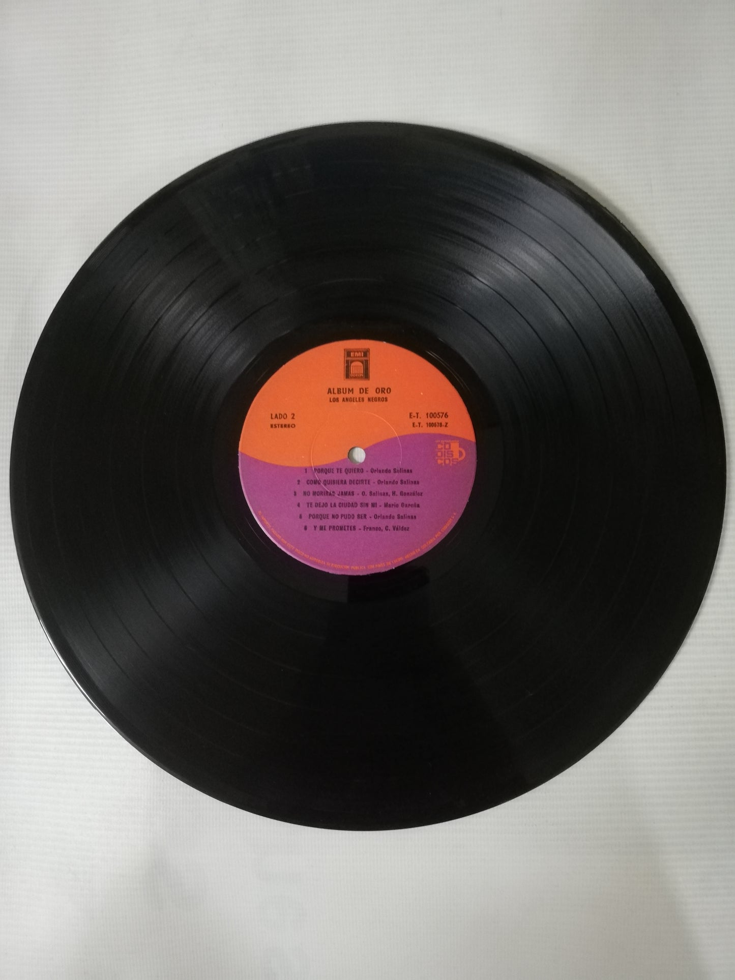 LP LOS ANGELES NEGROS - ALBUM DE ORO