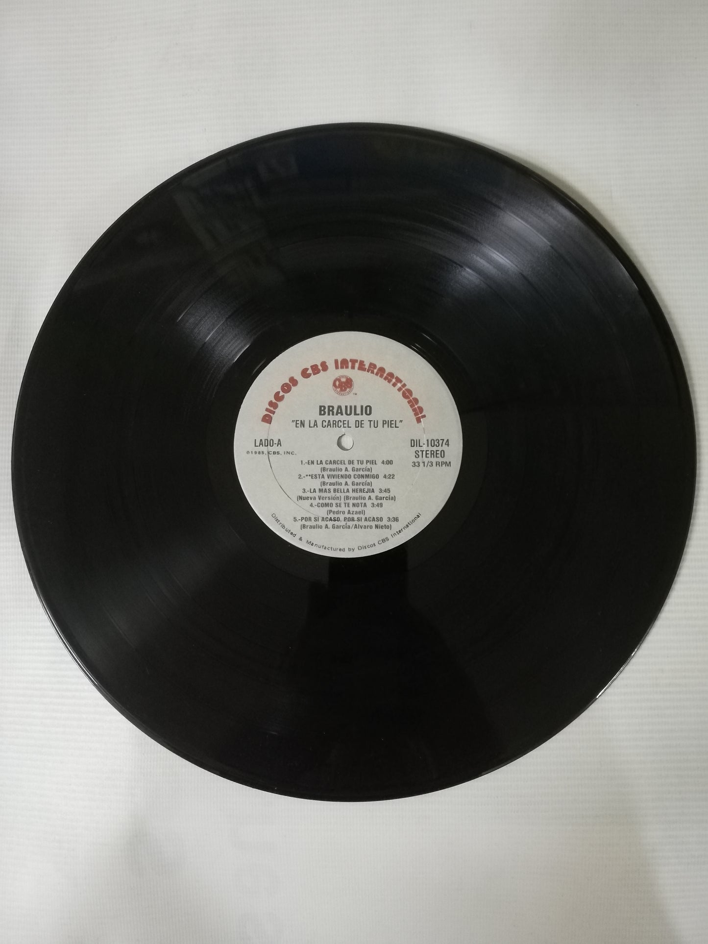 LP BRAULIO - EN LA CARCEL DE TU PIEL