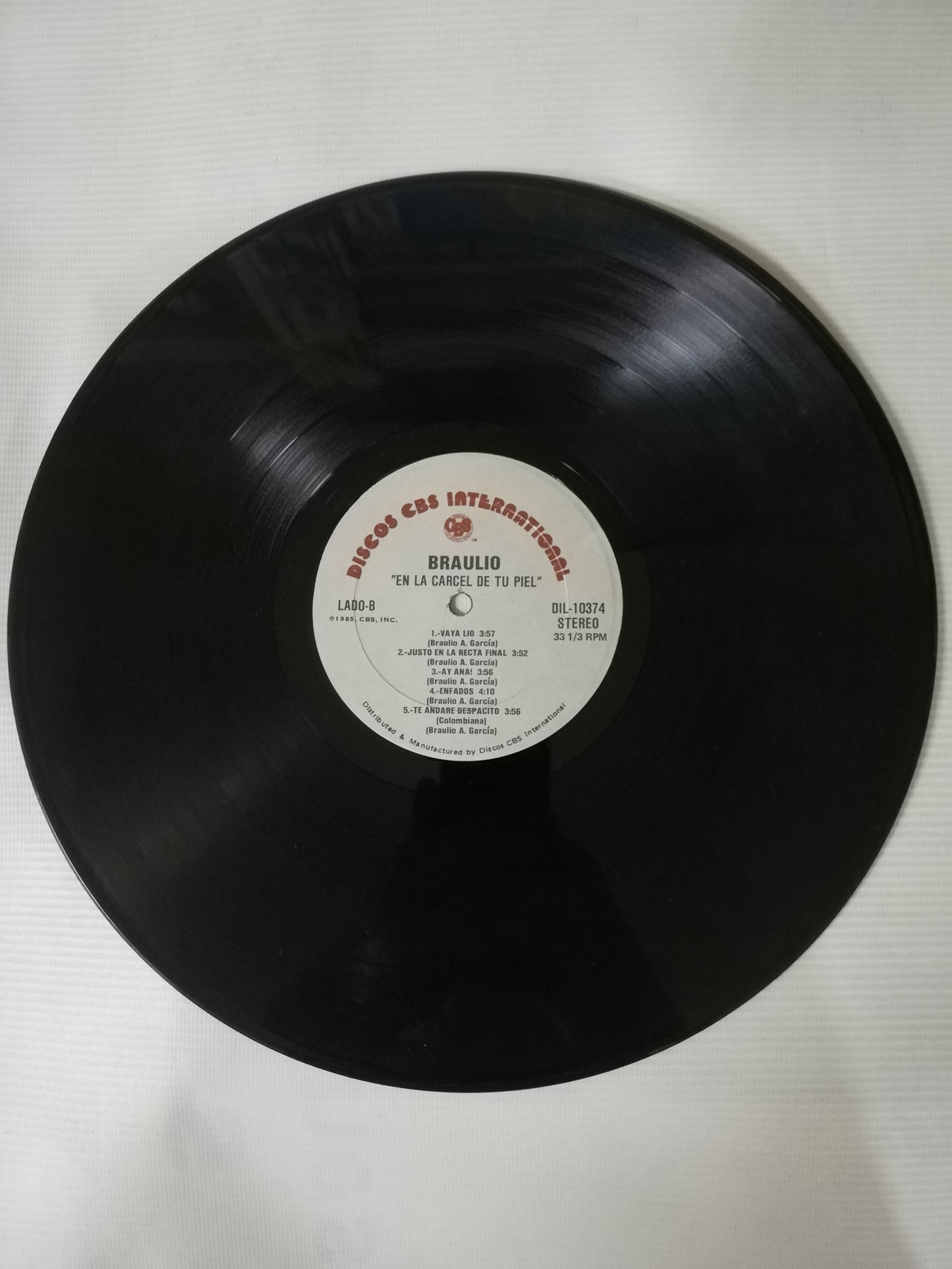 LP BRAULIO - EN LA CARCEL DE TU PIEL