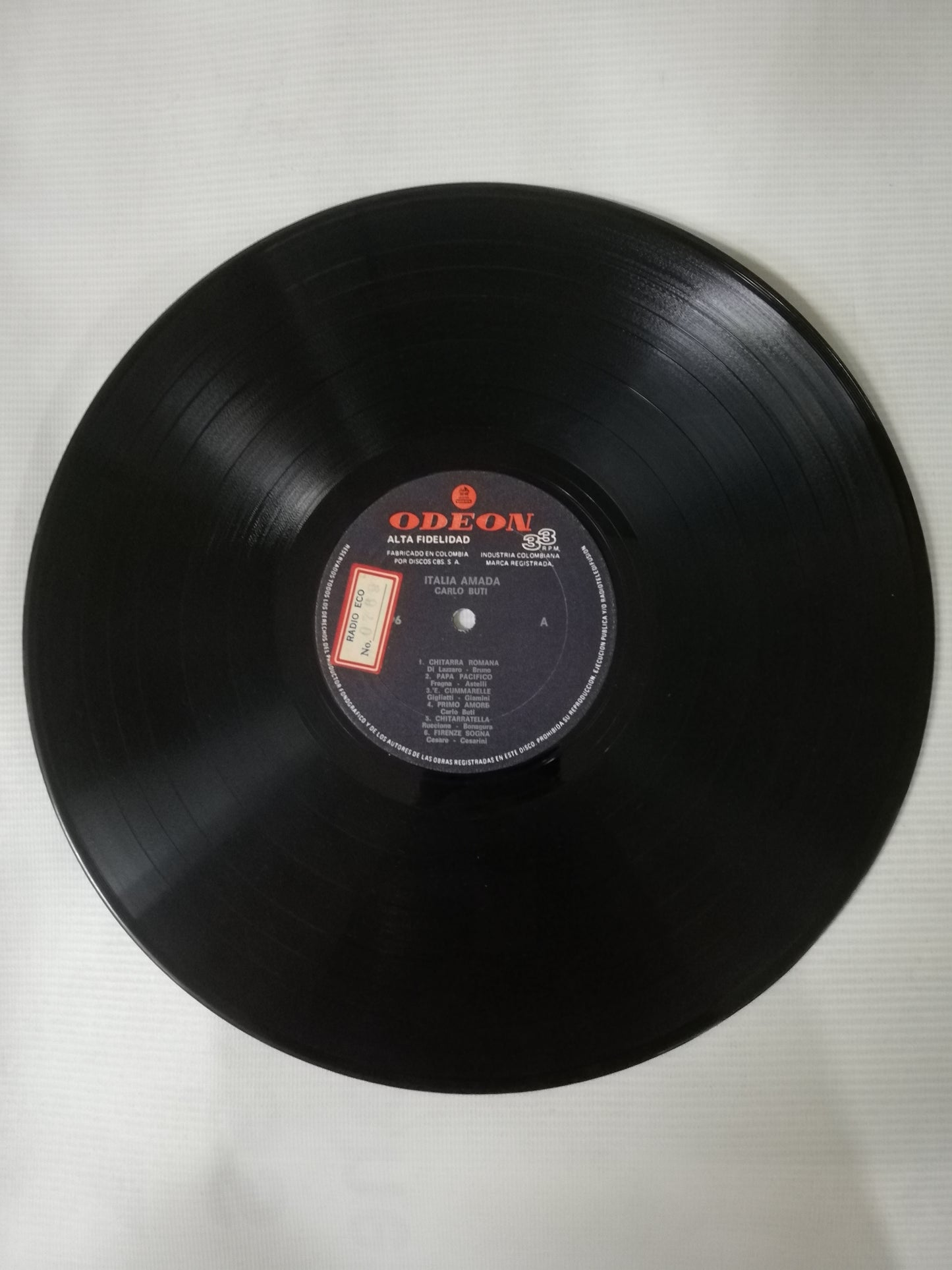 LP CARLOS BUTI - ITALIA AMADA