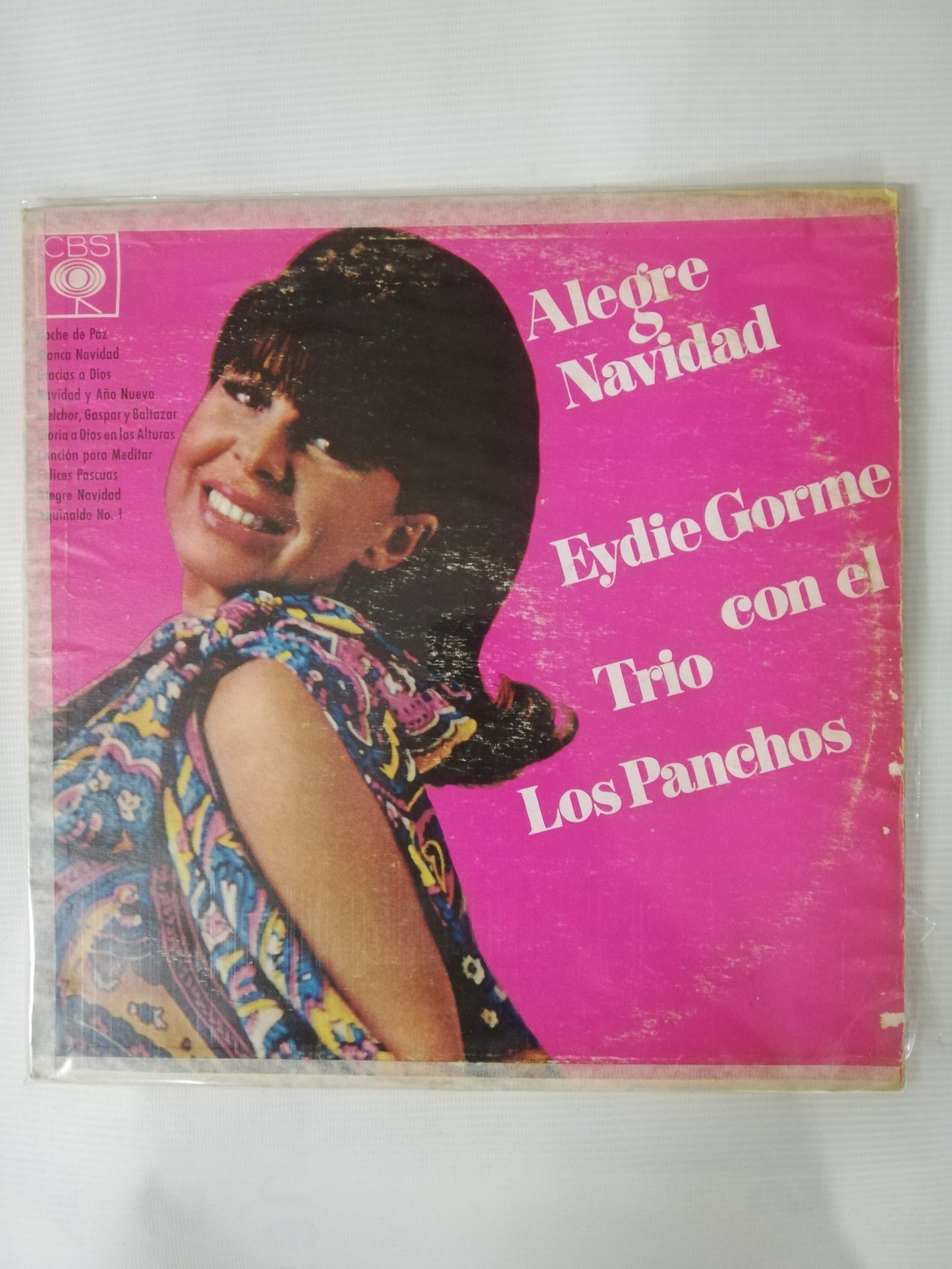 LP EYDIE GORME CON EL TRIO LOS PANCHOS - ALEGRE NAVIDAD