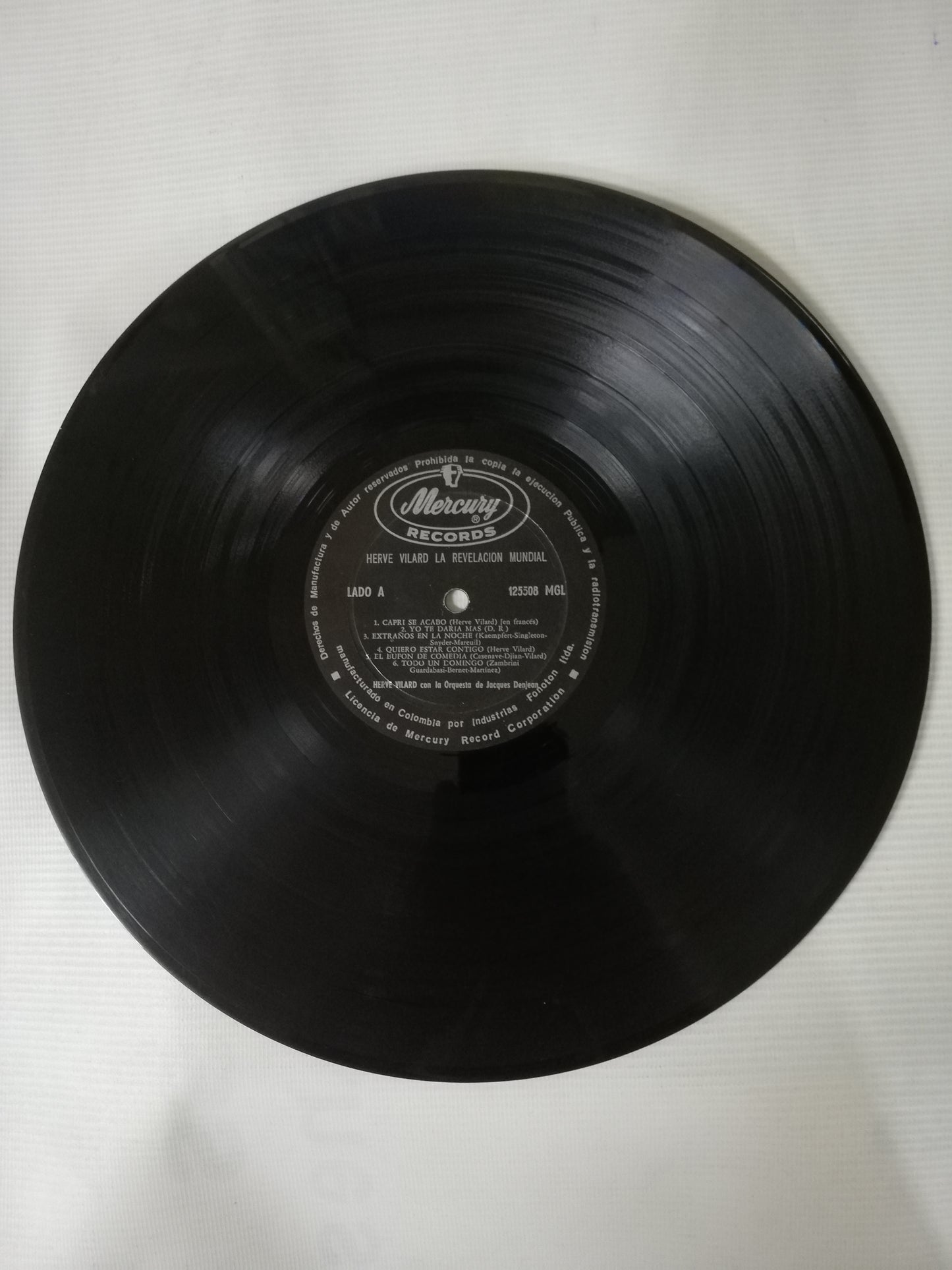 LP HERVÉ VILARD - LA REVELACIÓN MUNDIAL VOL. I