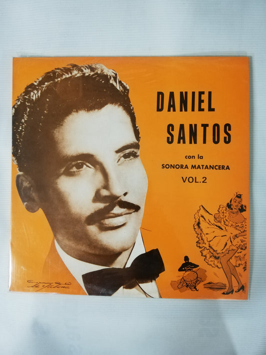 LP DANIEL SANTOS - DANIEL SANTOS CON LA SONORA MATANCERA VOL. 2