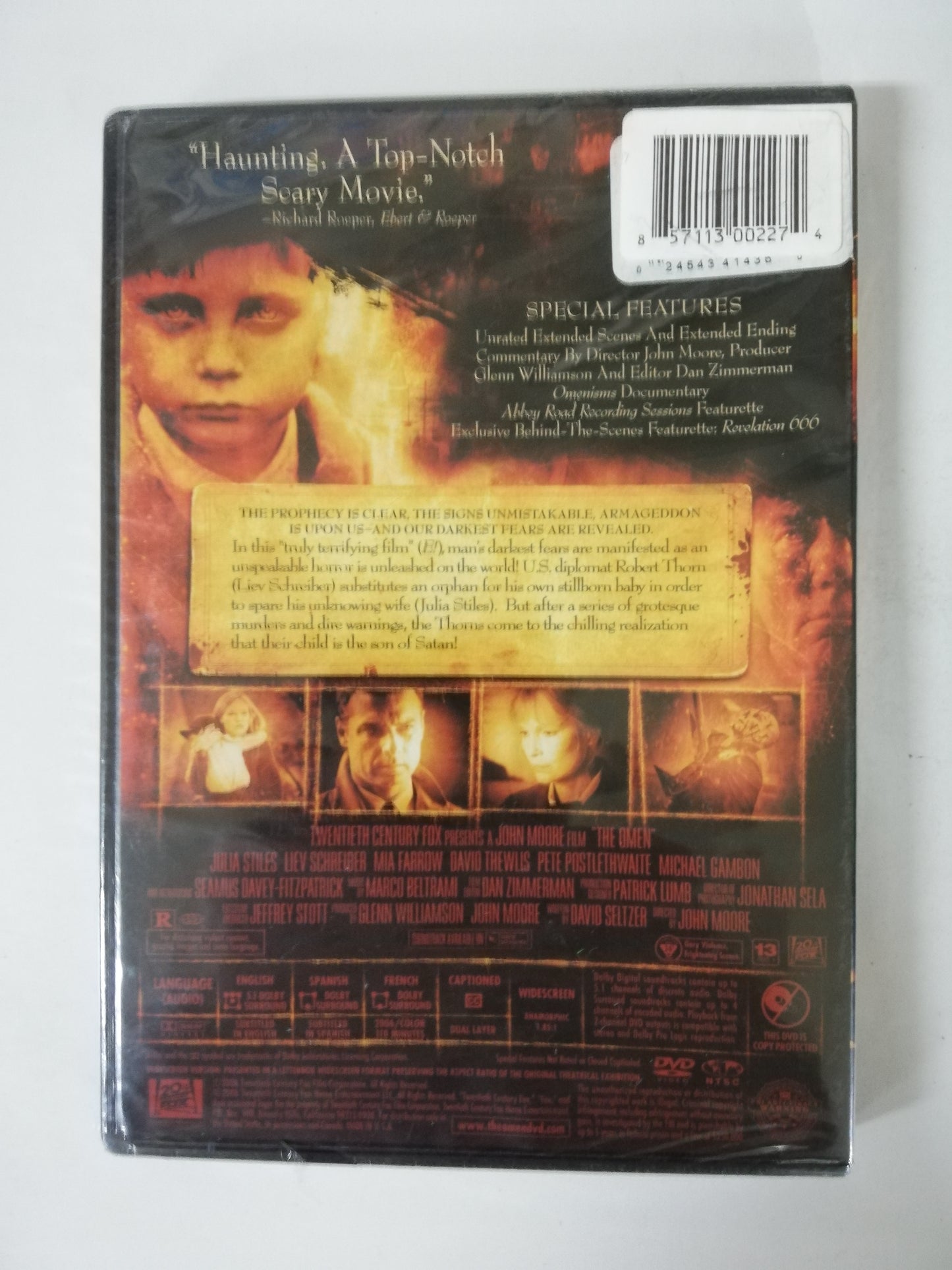 DVD THE OMEN - A NEW GENERATION OF TERROR