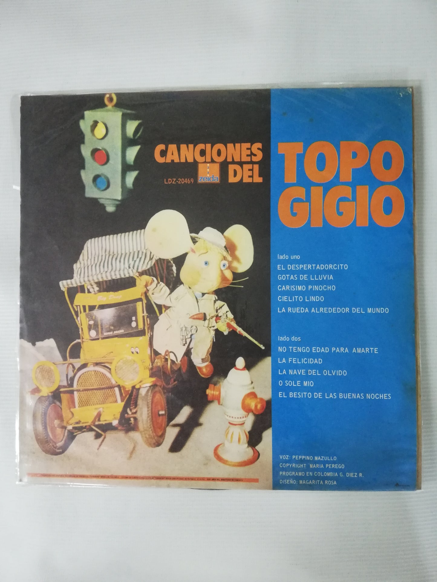 LP TOPO GIGIO - CANCIONES DE TOPO GIGIO VOL. 1