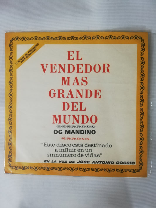 LP JOSÉ ANTONIO COSSIO - EL VENDEDOR MAS GRANDE DEL MUNDO