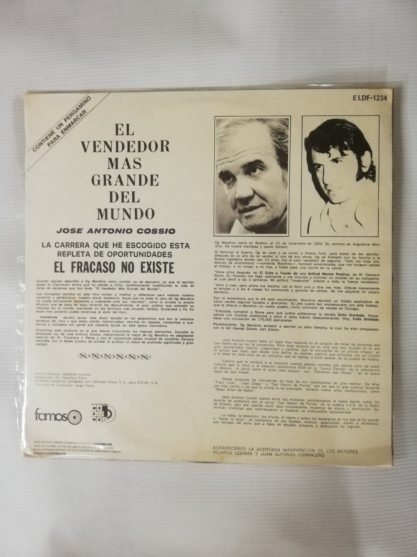 LP JOSÉ ANTONIO COSSIO - EL VENDEDOR MAS GRANDE DEL MUNDO