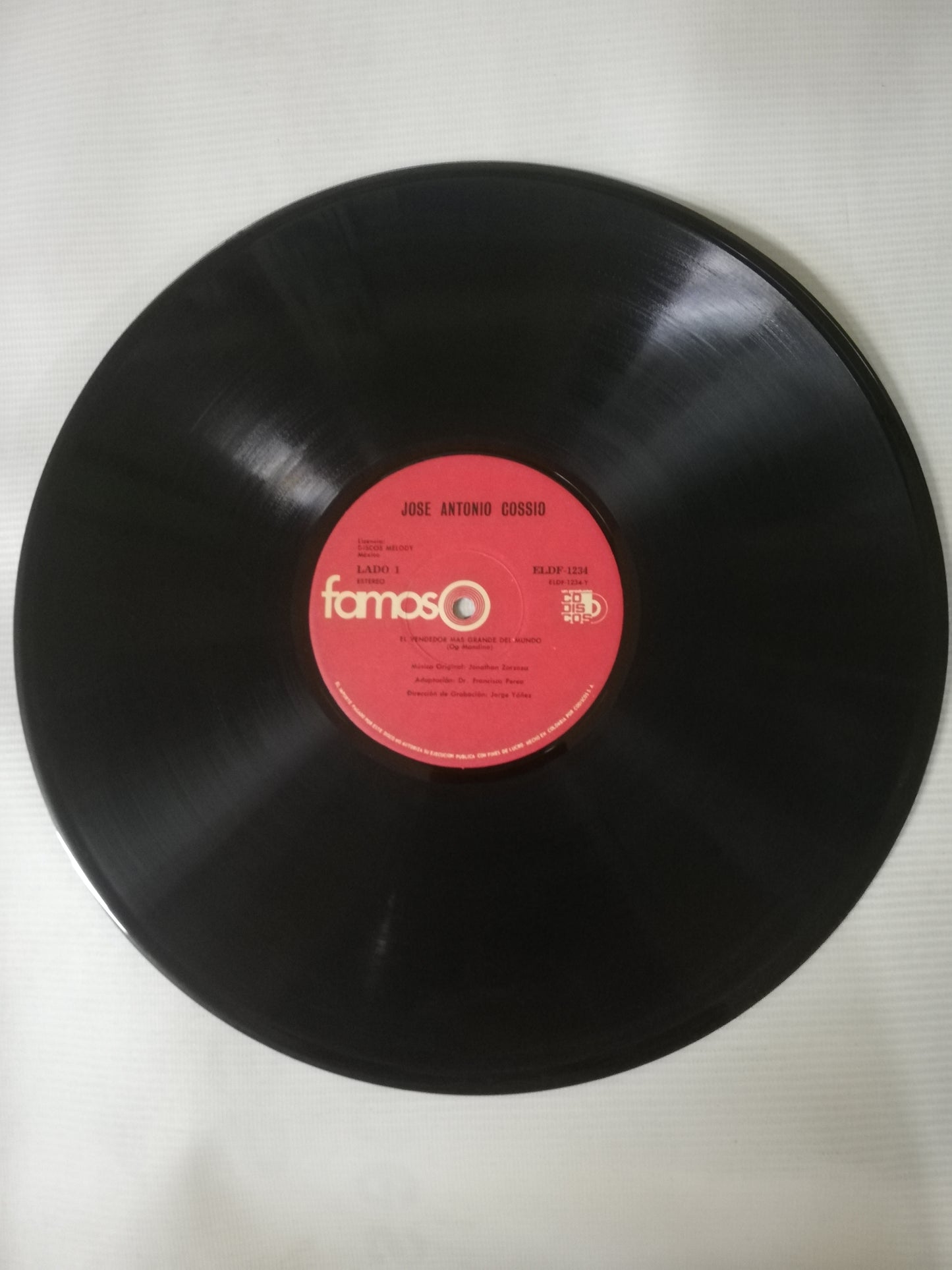 LP JOSÉ ANTONIO COSSIO - EL VENDEDOR MAS GRANDE DEL MUNDO