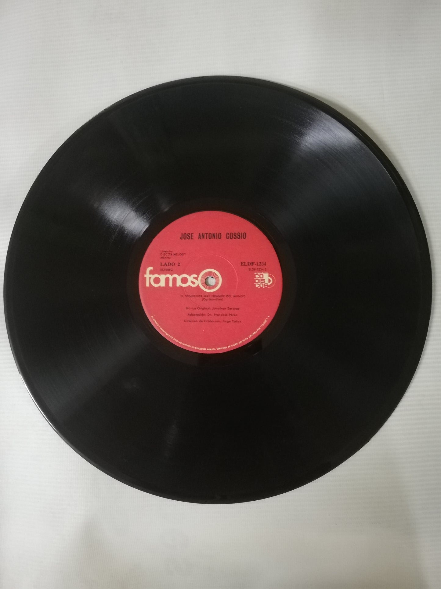 LP JOSÉ ANTONIO COSSIO - EL VENDEDOR MAS GRANDE DEL MUNDO