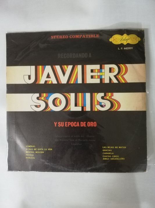 LP JAVIER SOLIS - JAVIER SOLIS Y SU EPOCA DE ORO