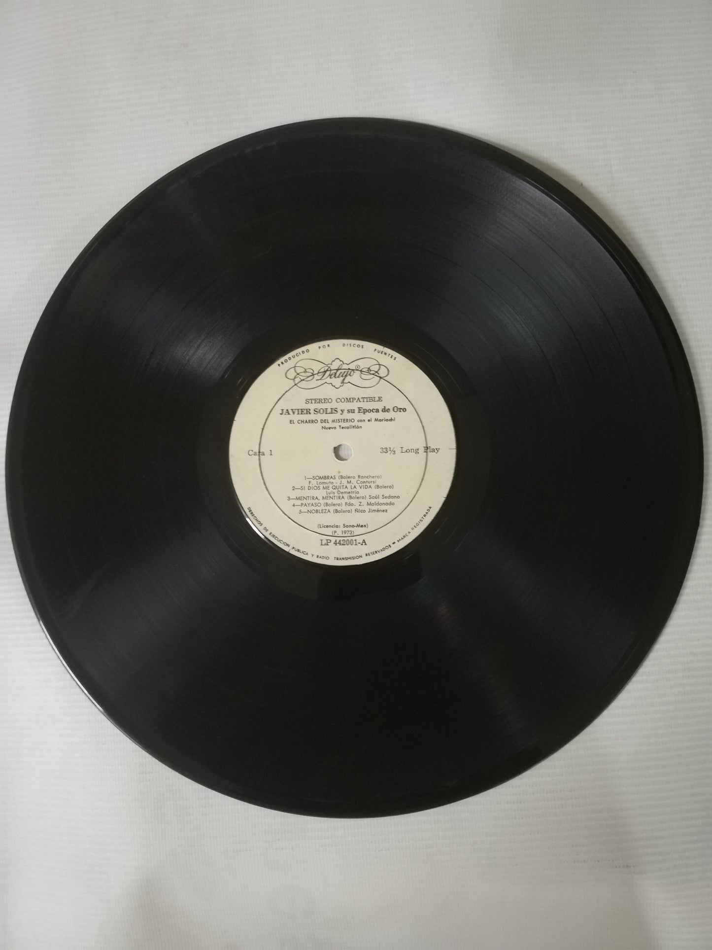 LP JAVIER SOLIS - JAVIER SOLIS Y SU EPOCA DE ORO