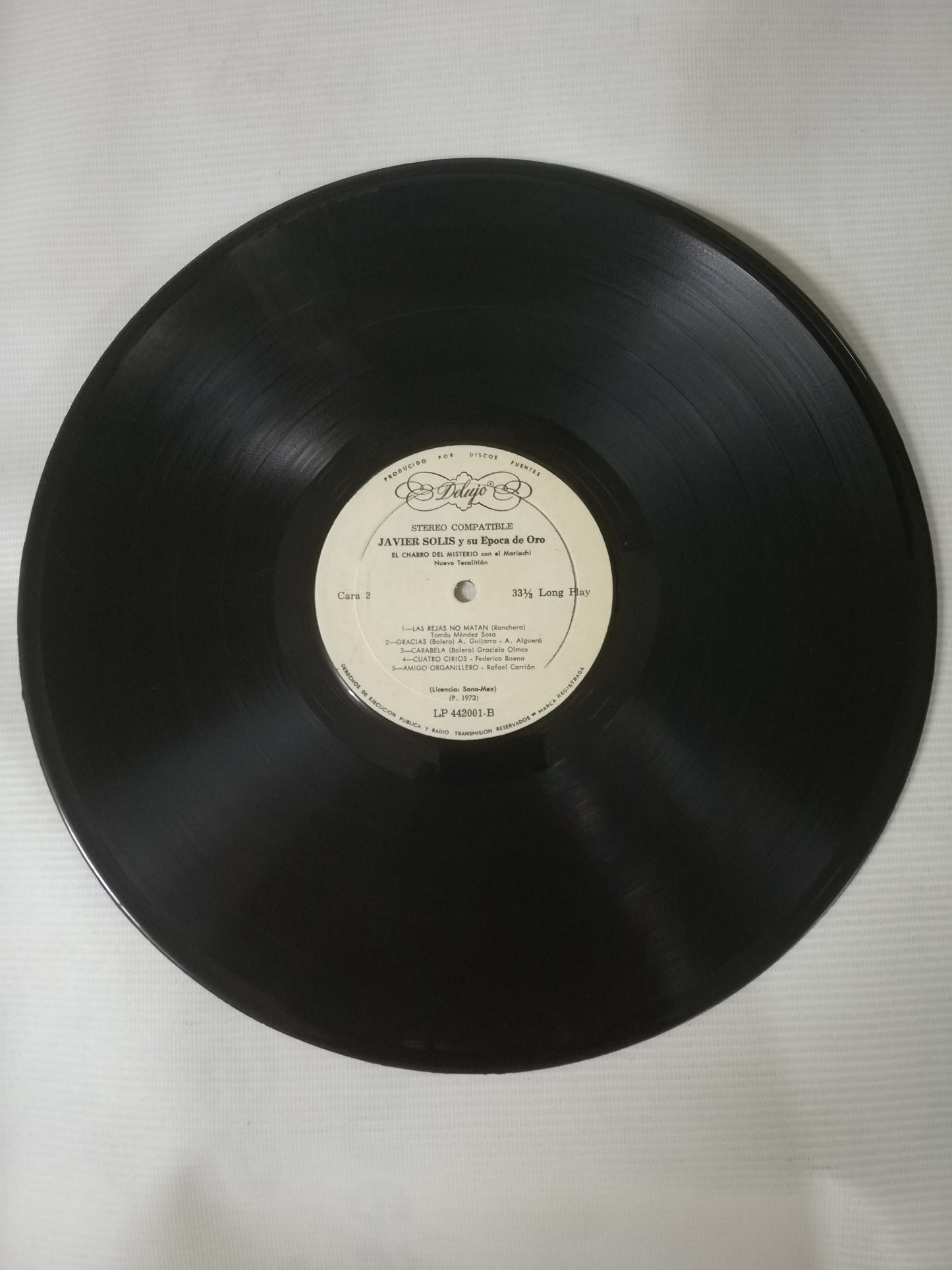 LP JAVIER SOLIS - JAVIER SOLIS Y SU EPOCA DE ORO