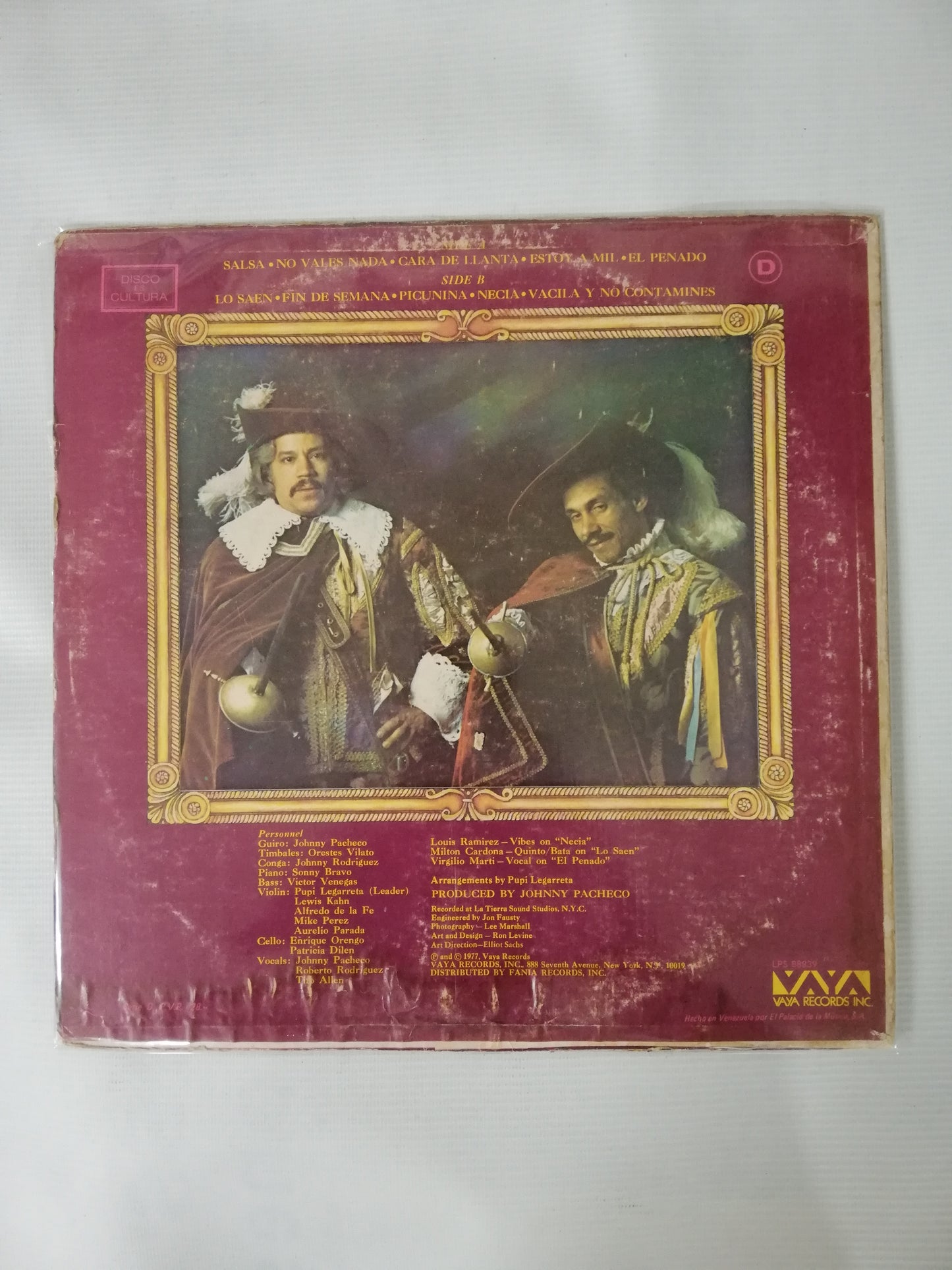 LP PUPI & PACHECO - LOS DOS MOSQUETEROS