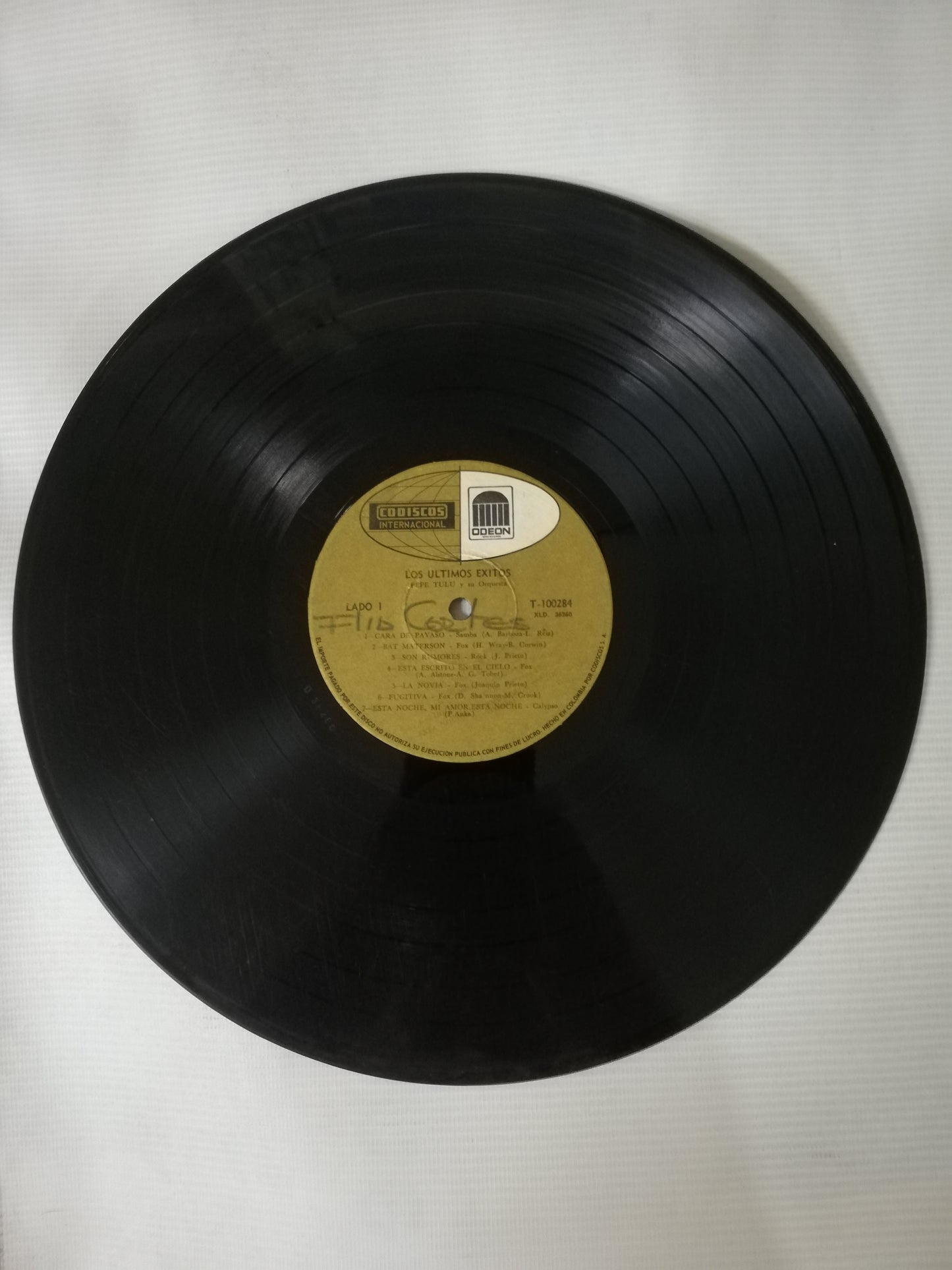 LP PEPE TULU Y SU ORQUESTA - LOS ULTIMOS EXITOS