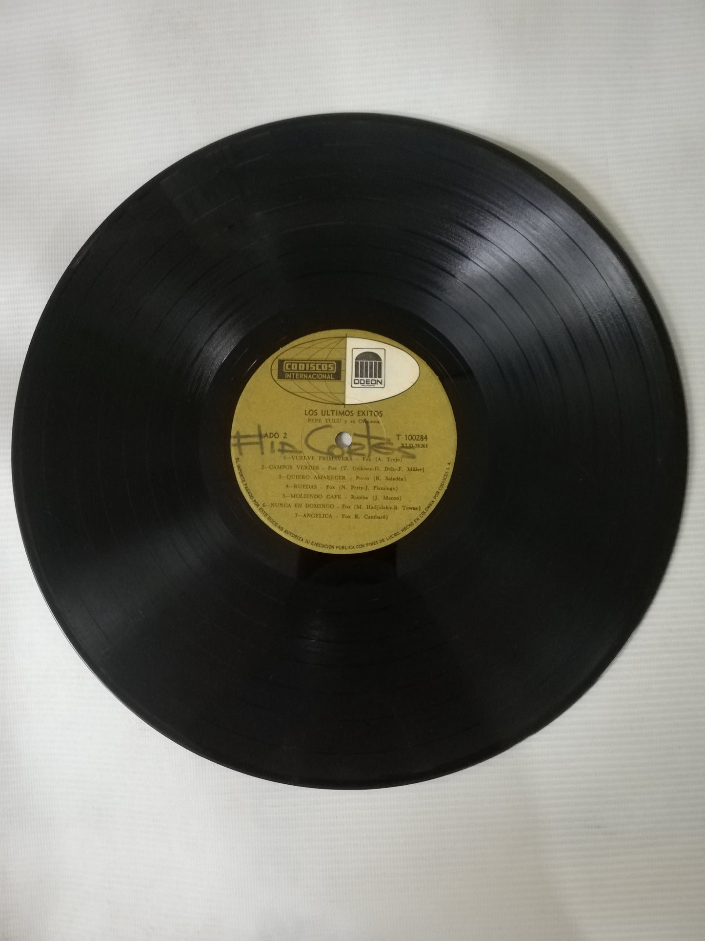 LP PEPE TULU Y SU ORQUESTA - LOS ULTIMOS EXITOS