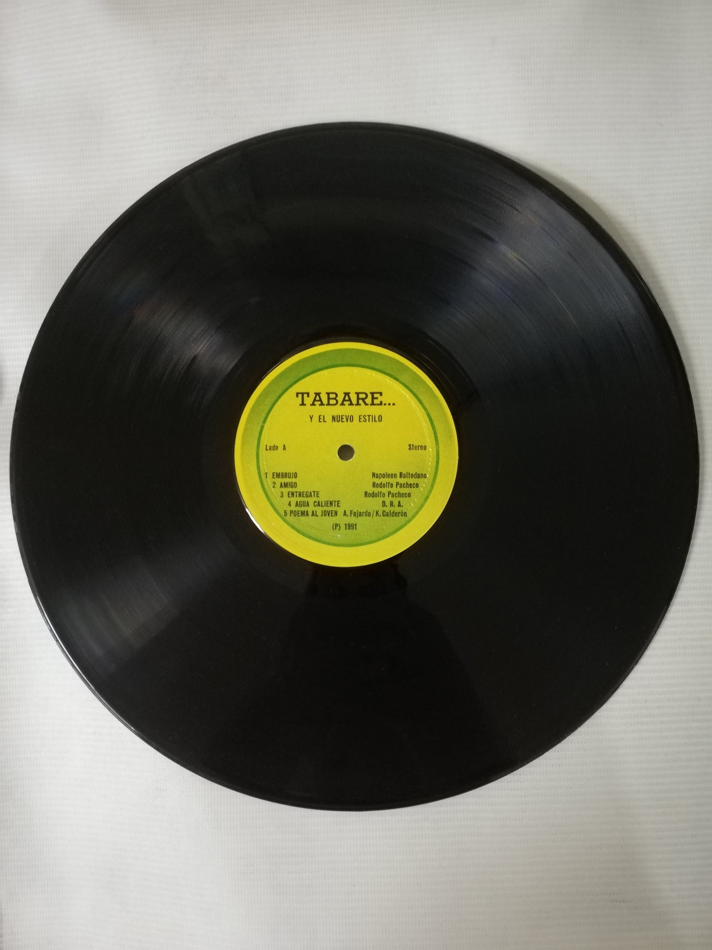 LP TABARÉ - TABARÉ...Y EL NUEVO ESTILO