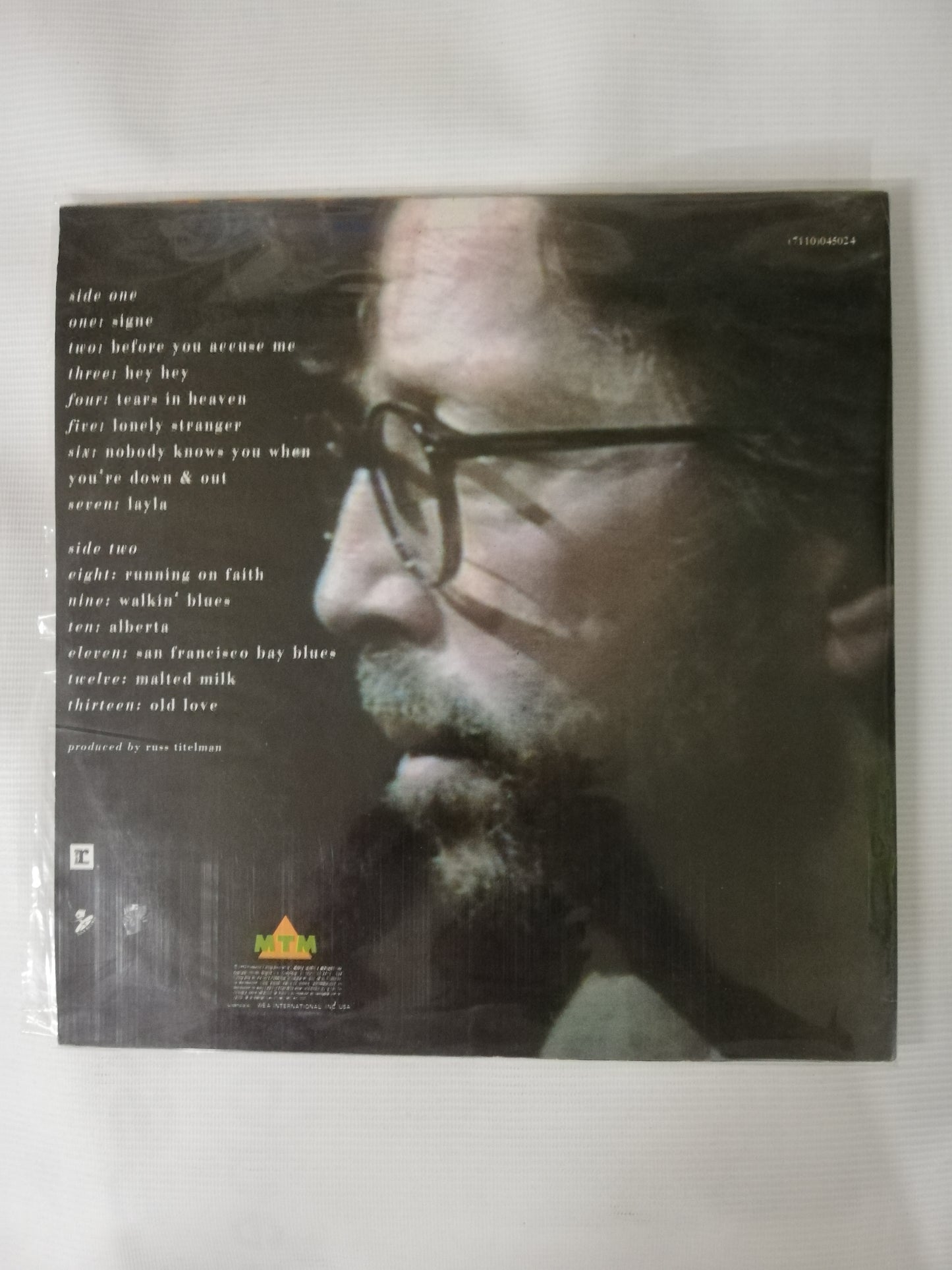 LP ERIC CLAPTON - MTV UNPLUGGED