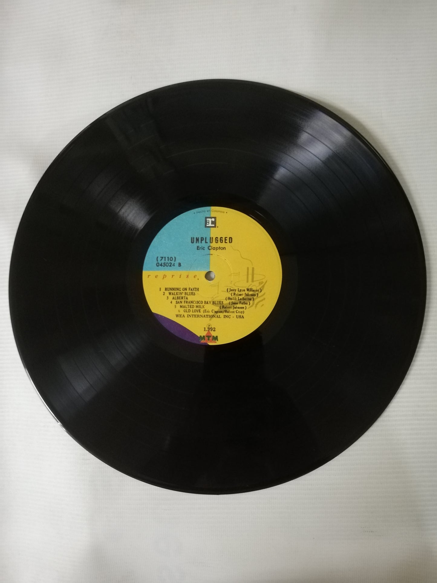 LP ERIC CLAPTON - MTV UNPLUGGED