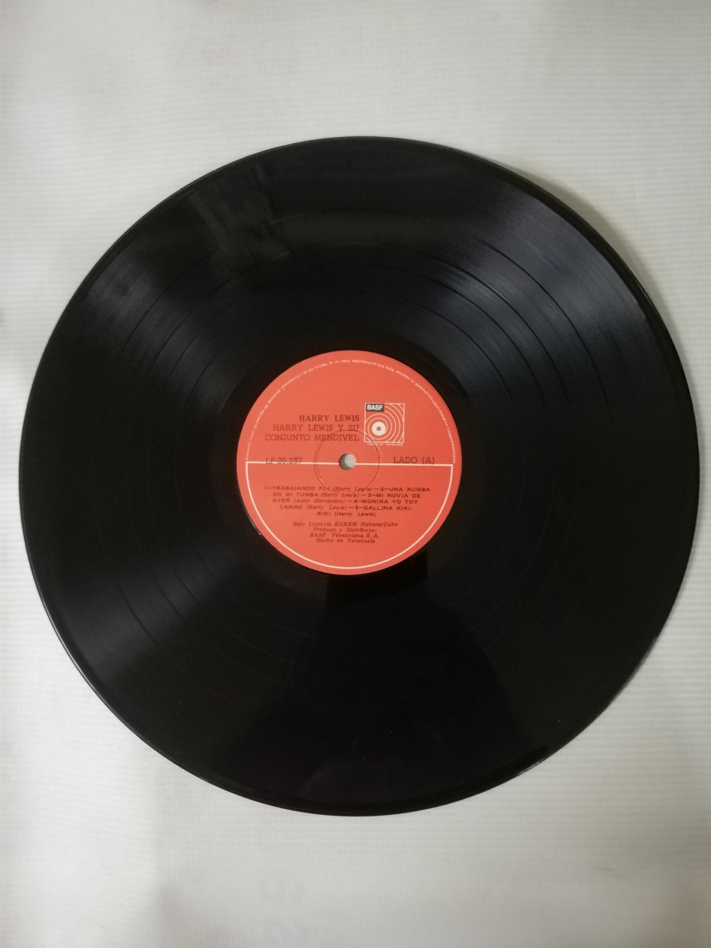 LP HARRY LEWIS Y SU CONJUNTO MENDIVEL - HARRY LEWIS Y SU CONJUNTO MENDIVEL