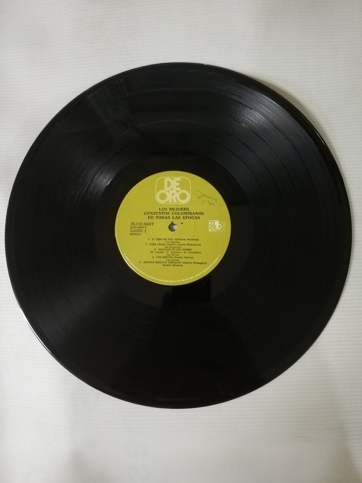 LP LOS MEJORES CONJUNTOS COLOMBIANOS DE TODAS LAS EPOCAS - VARIOS INTÉRPRETES