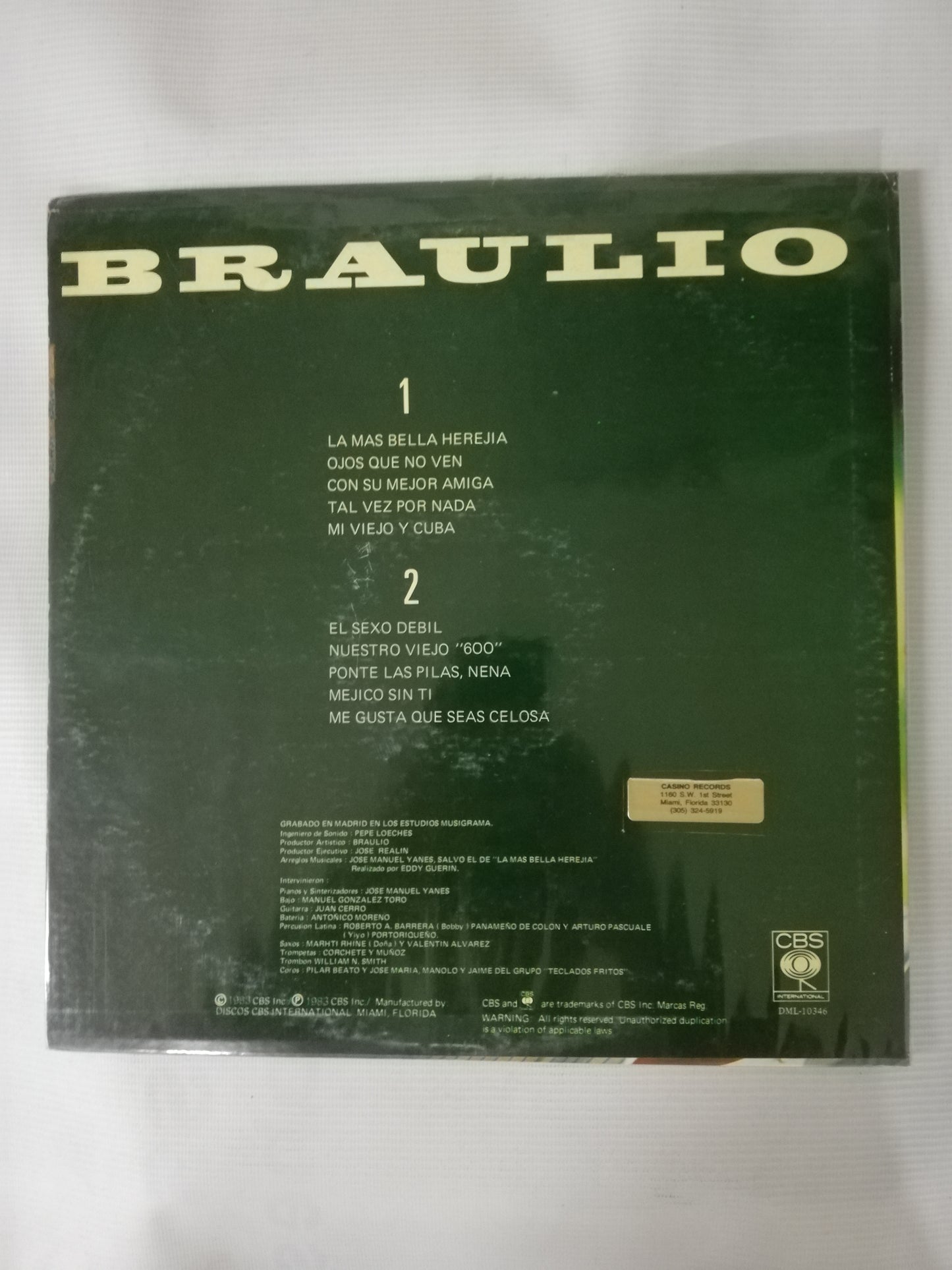 LP BRAULIO - BRAULIO