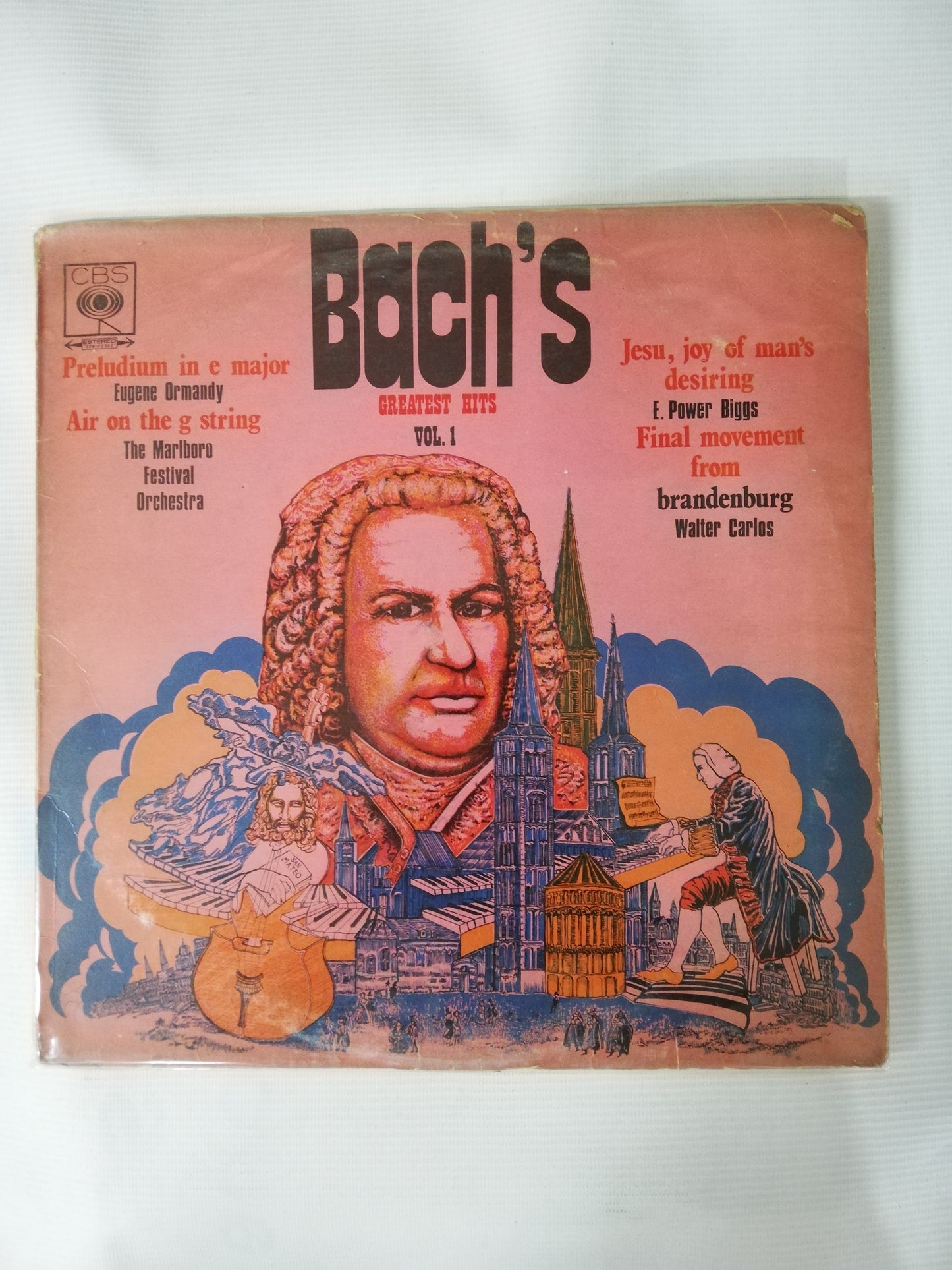 LP JOAN SEBASTIAN BACH - BACH´S GREATEST HITS VOL. 1